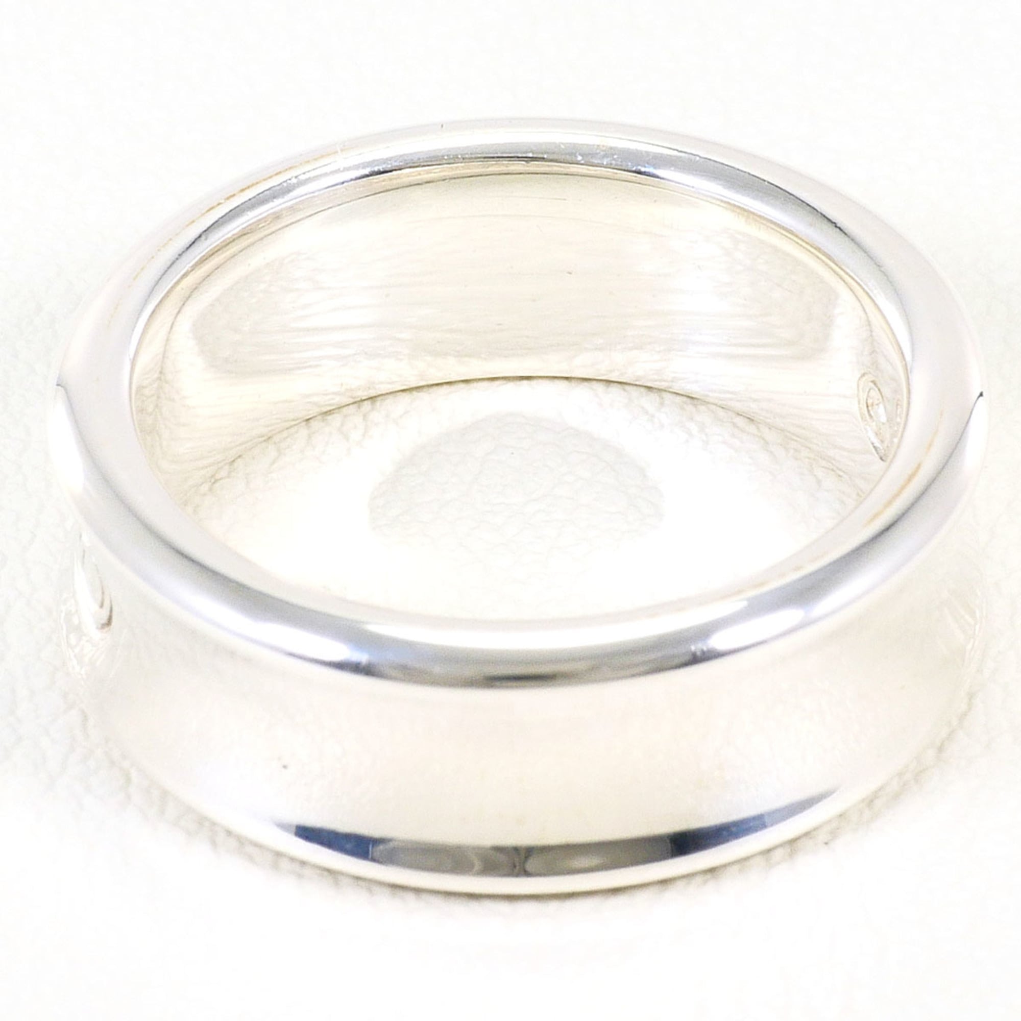 Tiffany Silver Silver 925 Band Ring (Pre-Owned)