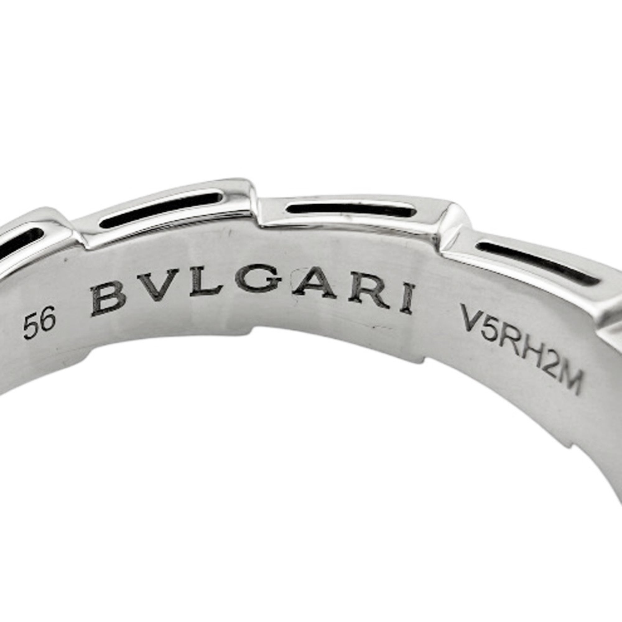 Bvlgari White Gold (18K) Band Ring (Pre-Owned)