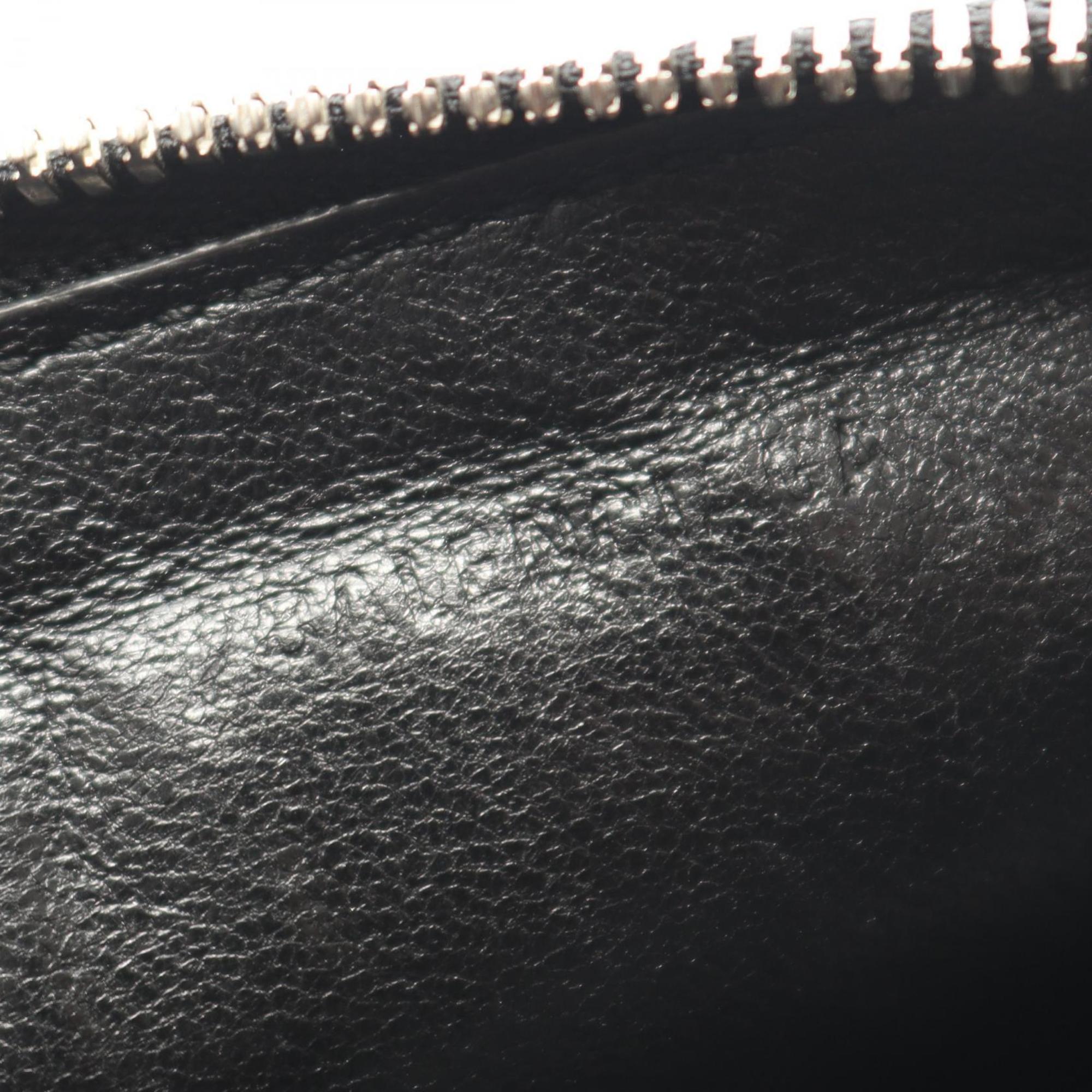 Balenciaga Black Leather Coin Purse/Coin Case (Pre-Owned)