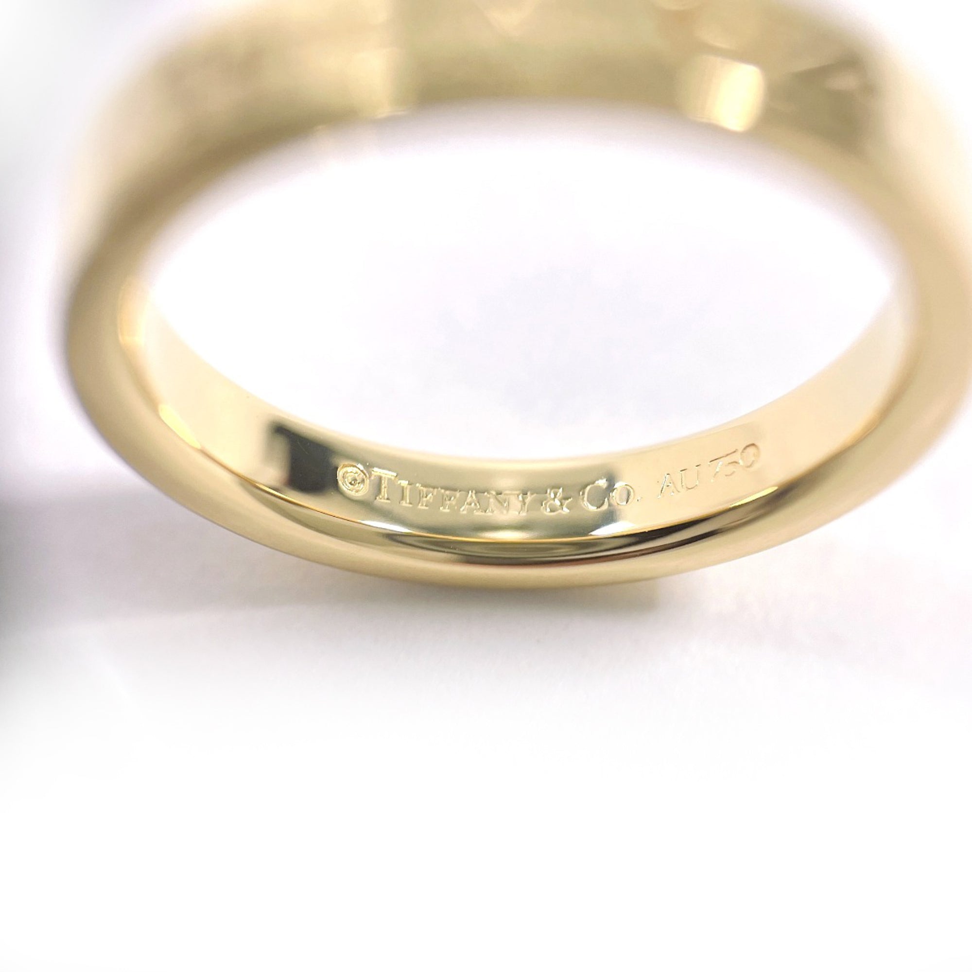 Tiffany Gold Yellow Gold (18K) Band Ring (Pre-Owned)