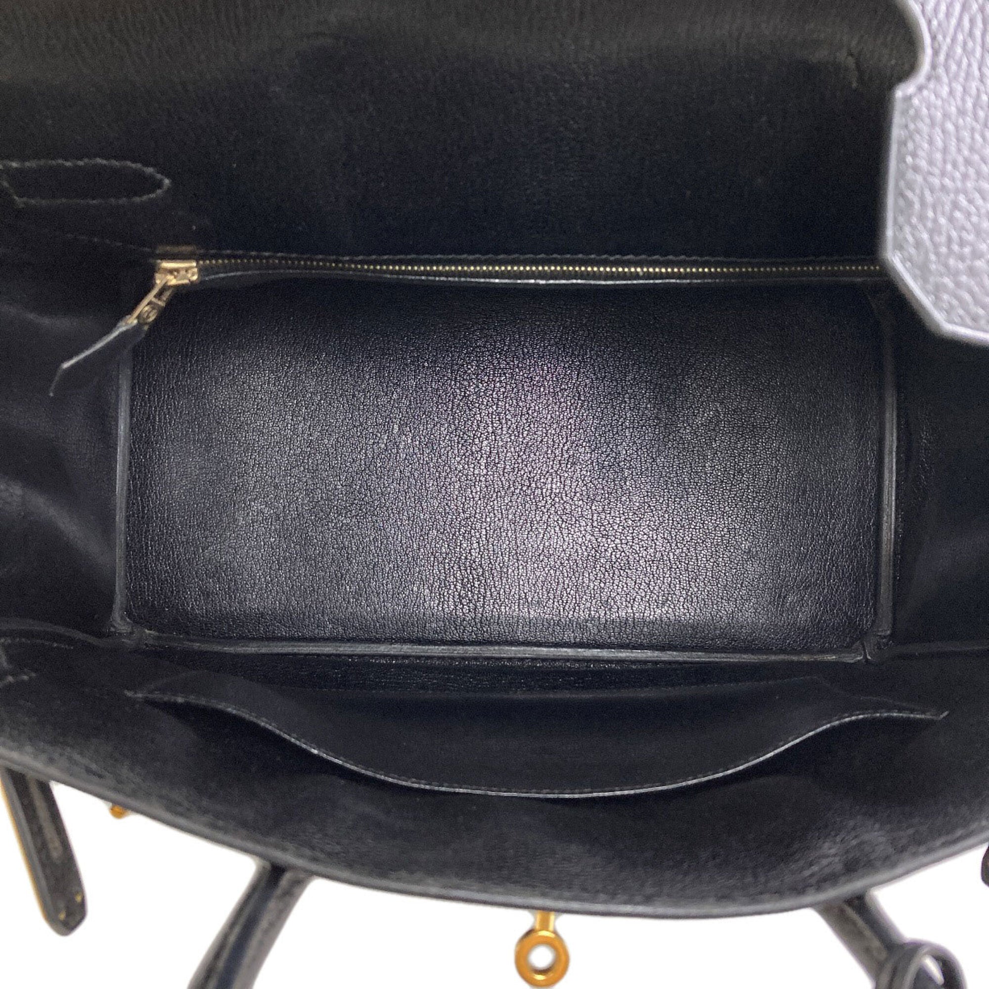 Hermes Black Ardennes Leather Handbag (Pre-Owned)