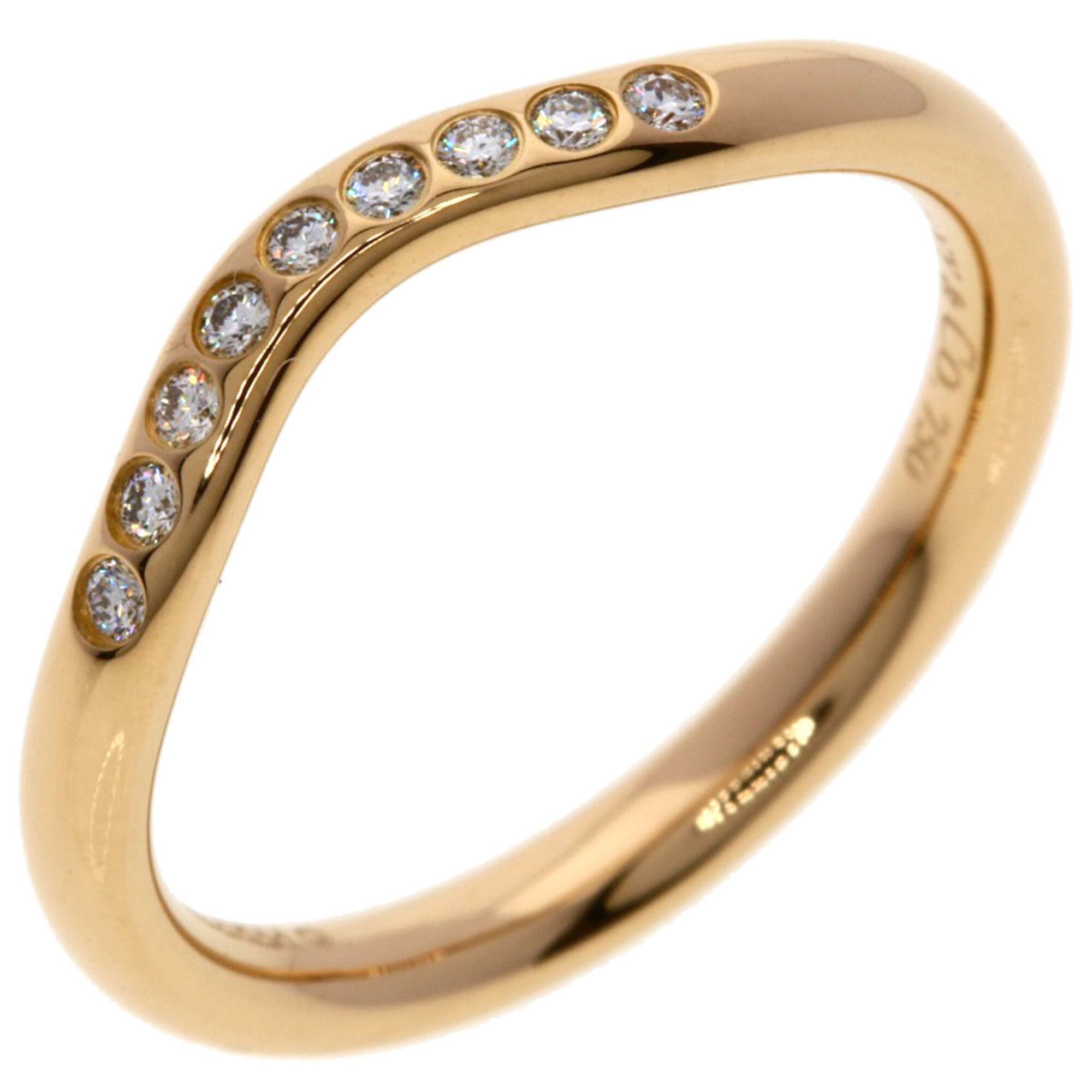 Tiffany Pink Gold (18K) Band Ring (Pre-Owned)