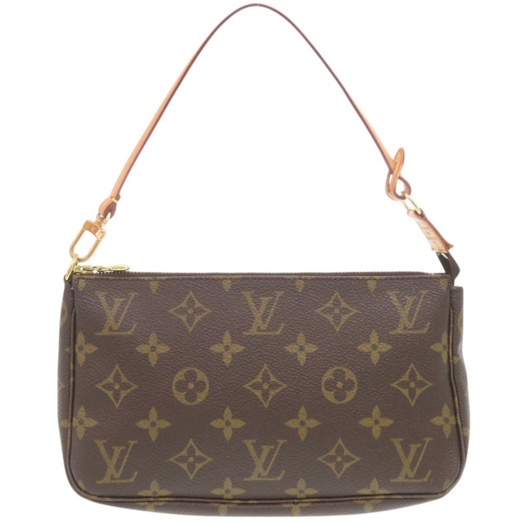 Louis Vuitton Brown Monogram Monogram Handbag Pochette Pouch (Pre-Owned)