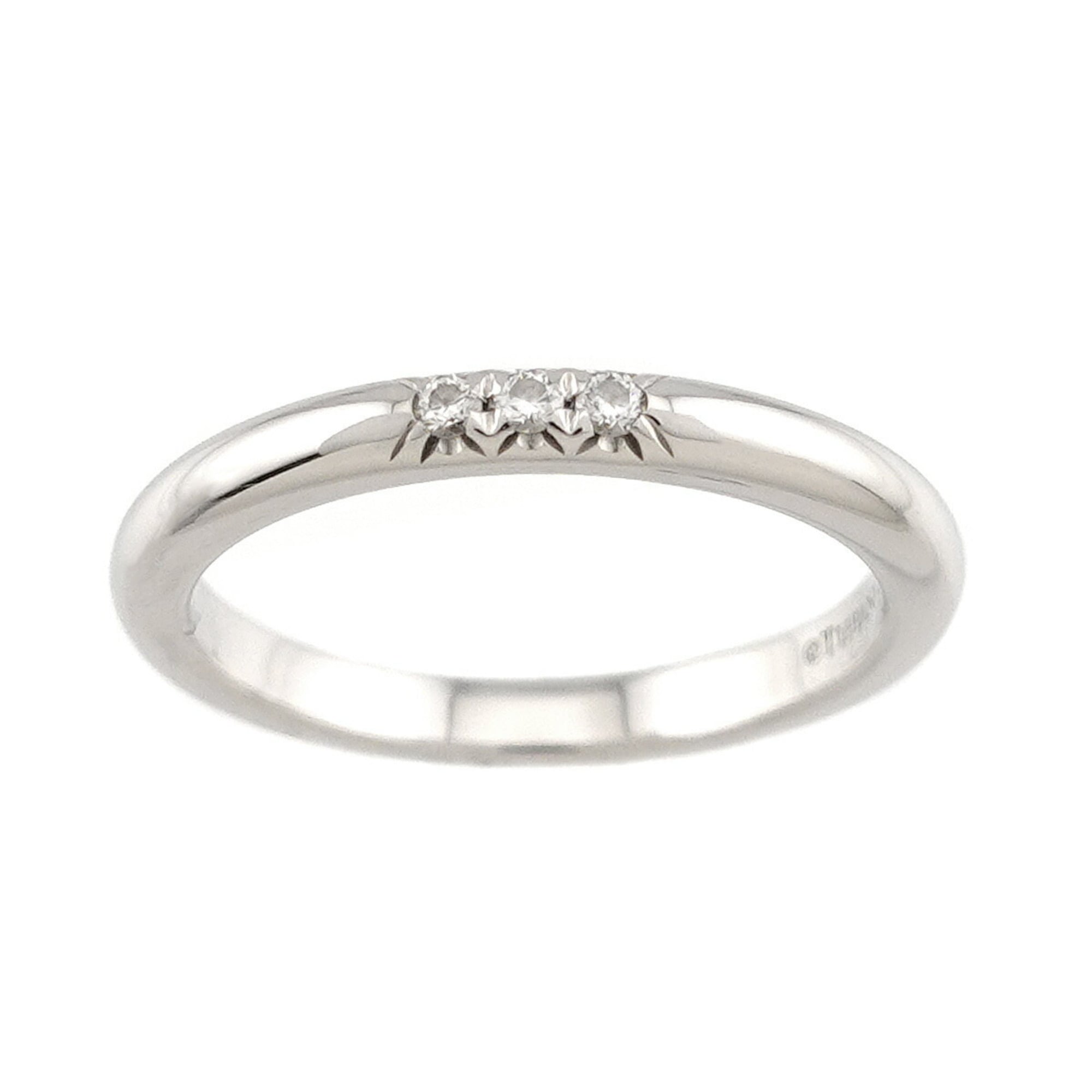 Tiffany Platinum 950 Band Ring (Pre-Owned)