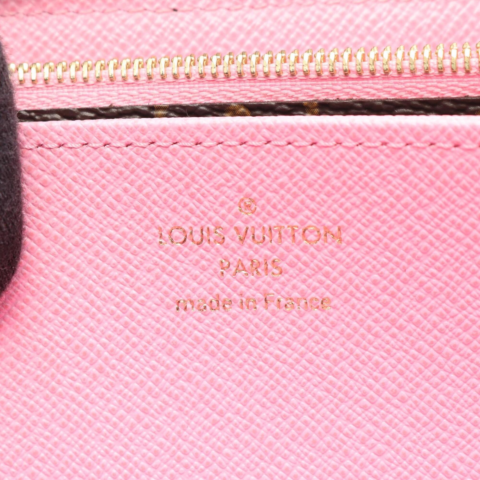 Louis Vuitton Brown Multi-Color Pvc Long Wallet (Bi-Fold) (Pre-Owned)