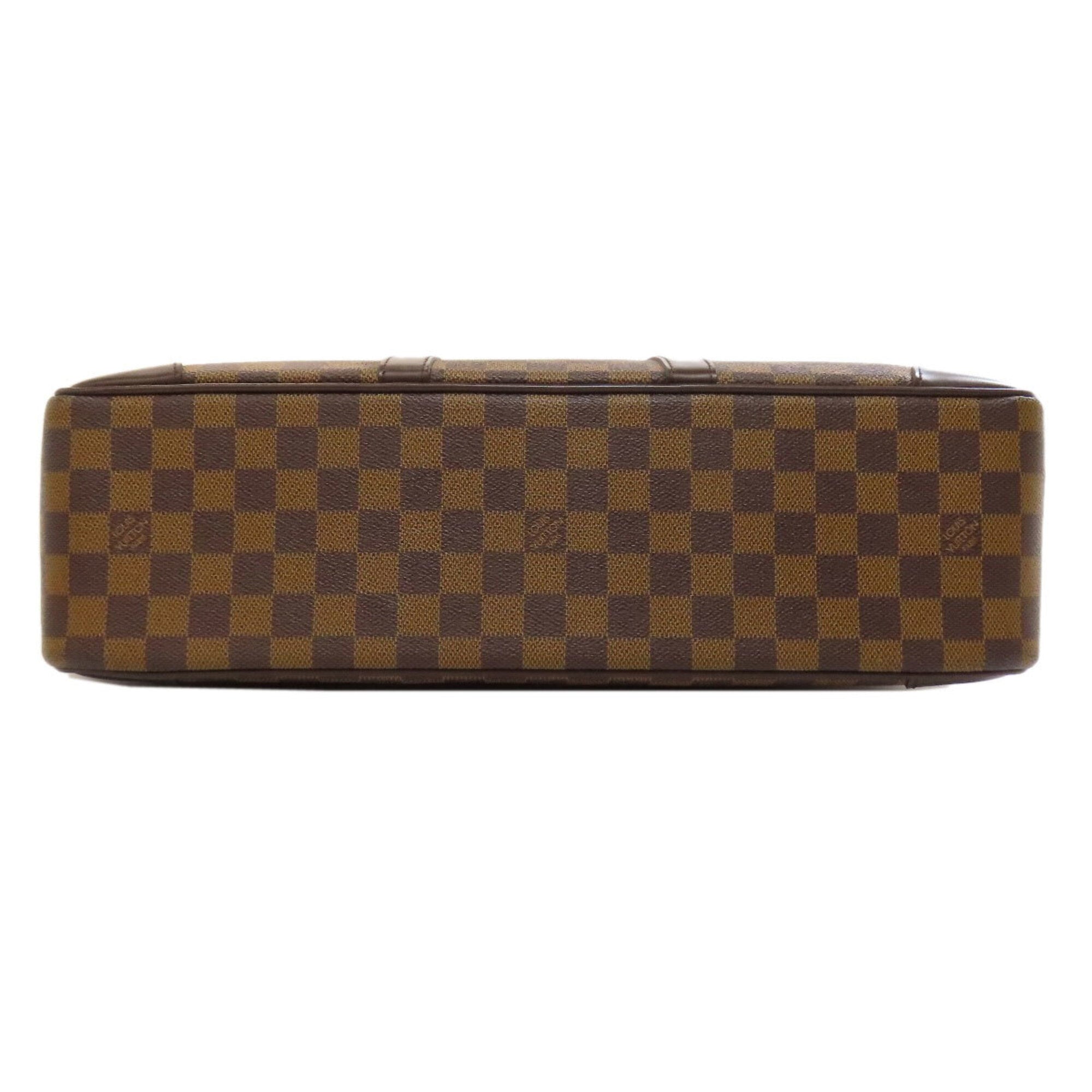 Louis Vuitton Brown Ebene Damier Canvas Handbag (Pre-Owned)