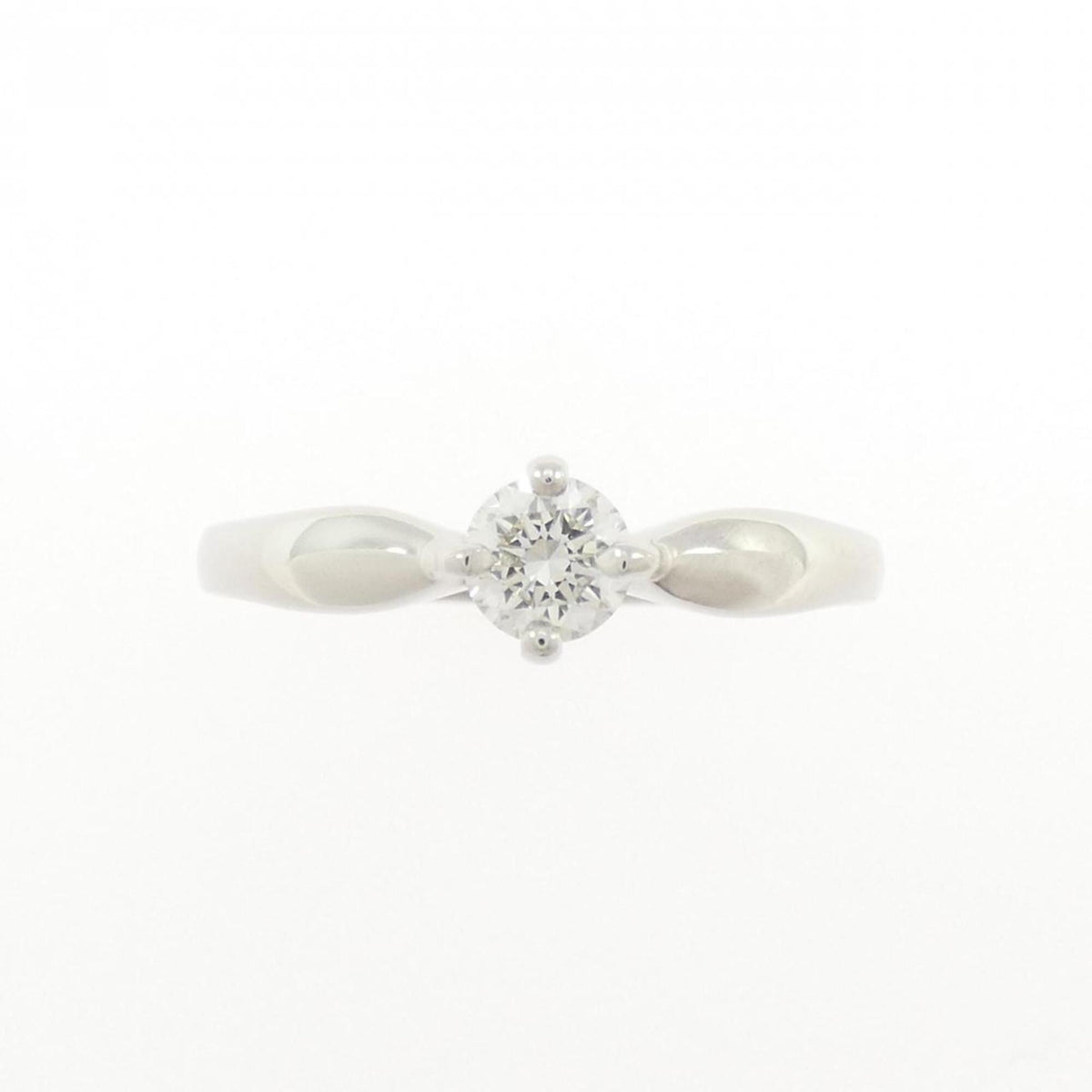 Bvlgari Platinum Platinum 950 Band Ring (Pre-Owned)