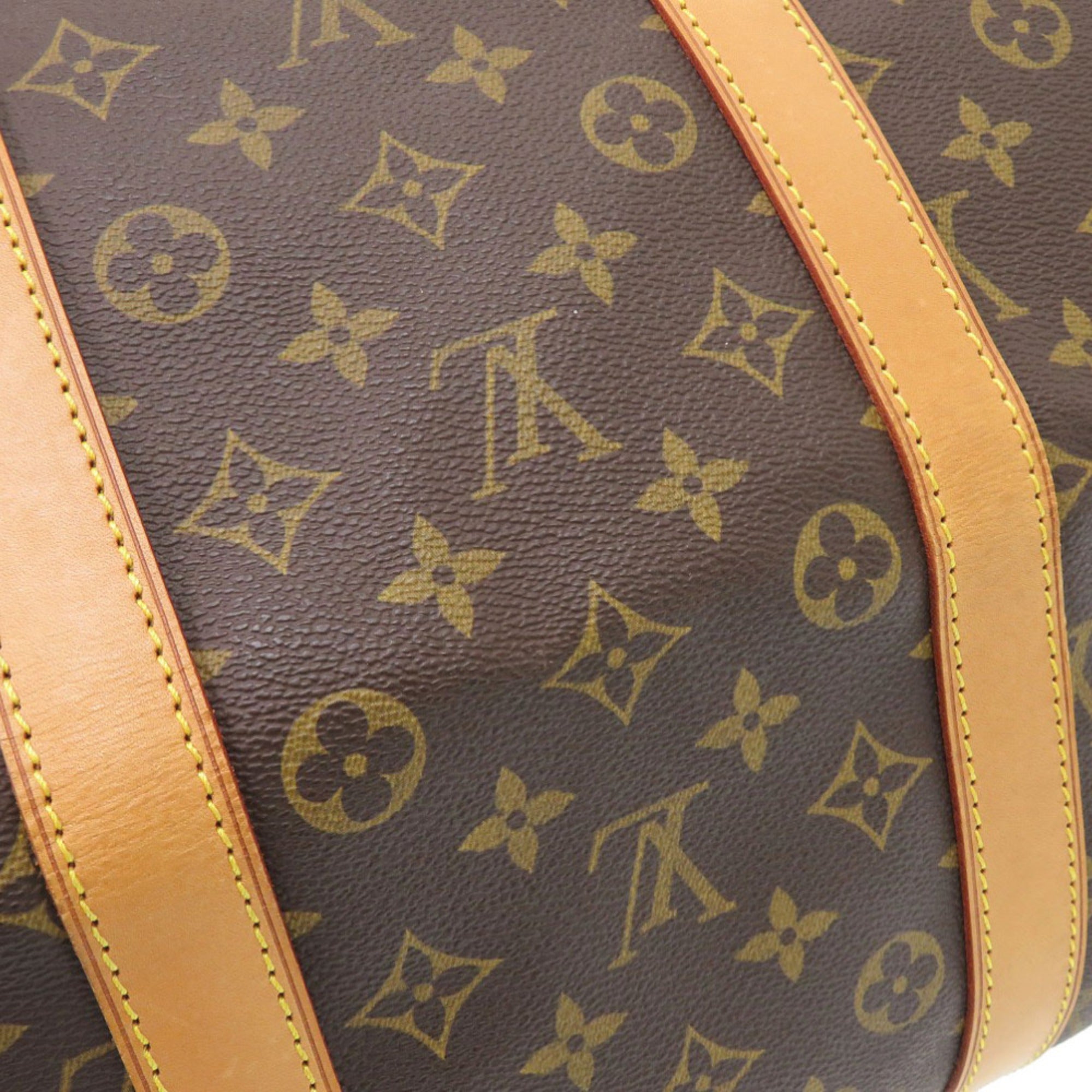 Louis Vuitton Monogram Brown Monogram Canvas Boston Bag (Pre-Owned)