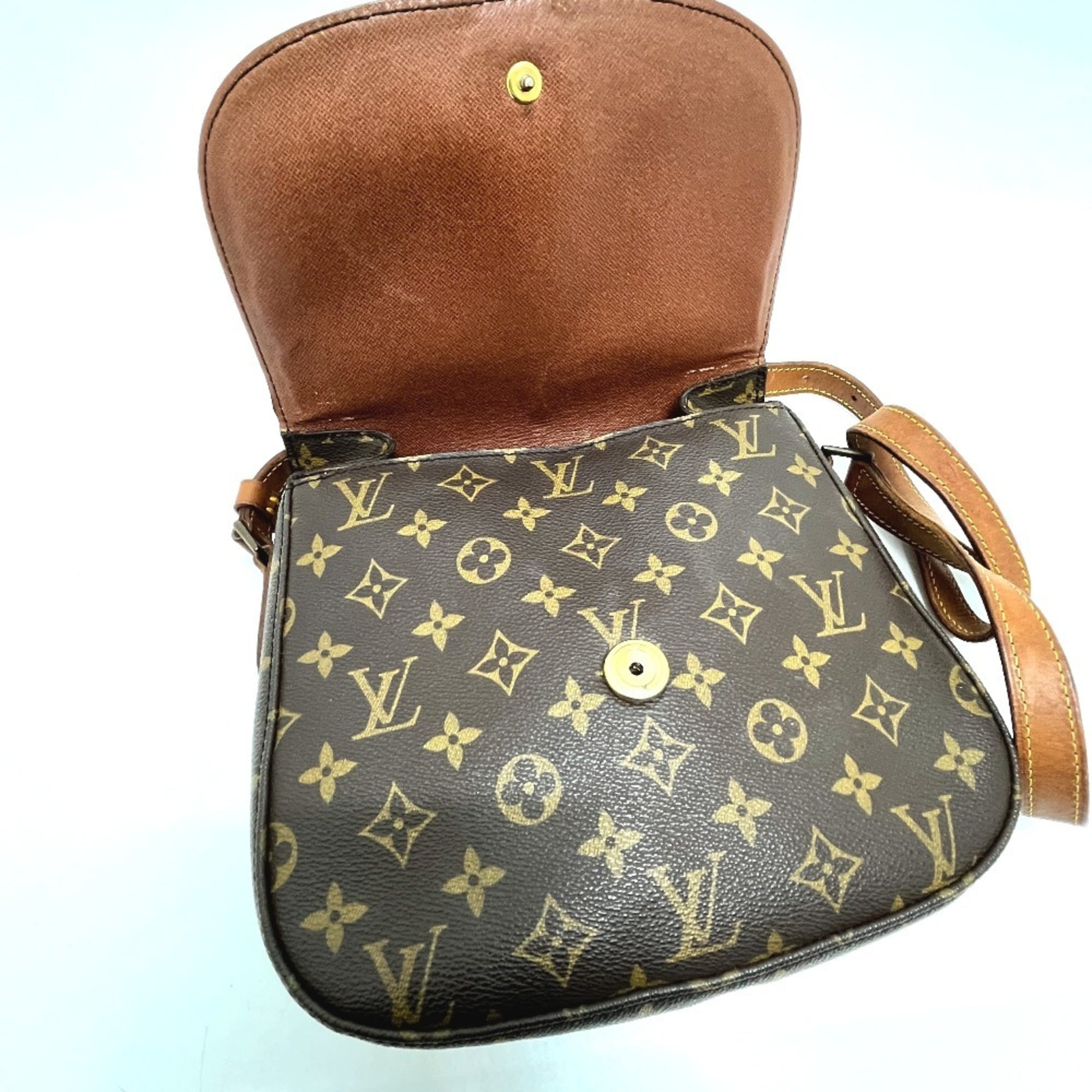 Louis Vuitton Brown Monogram Shoulder Bag (Pre-Owned)