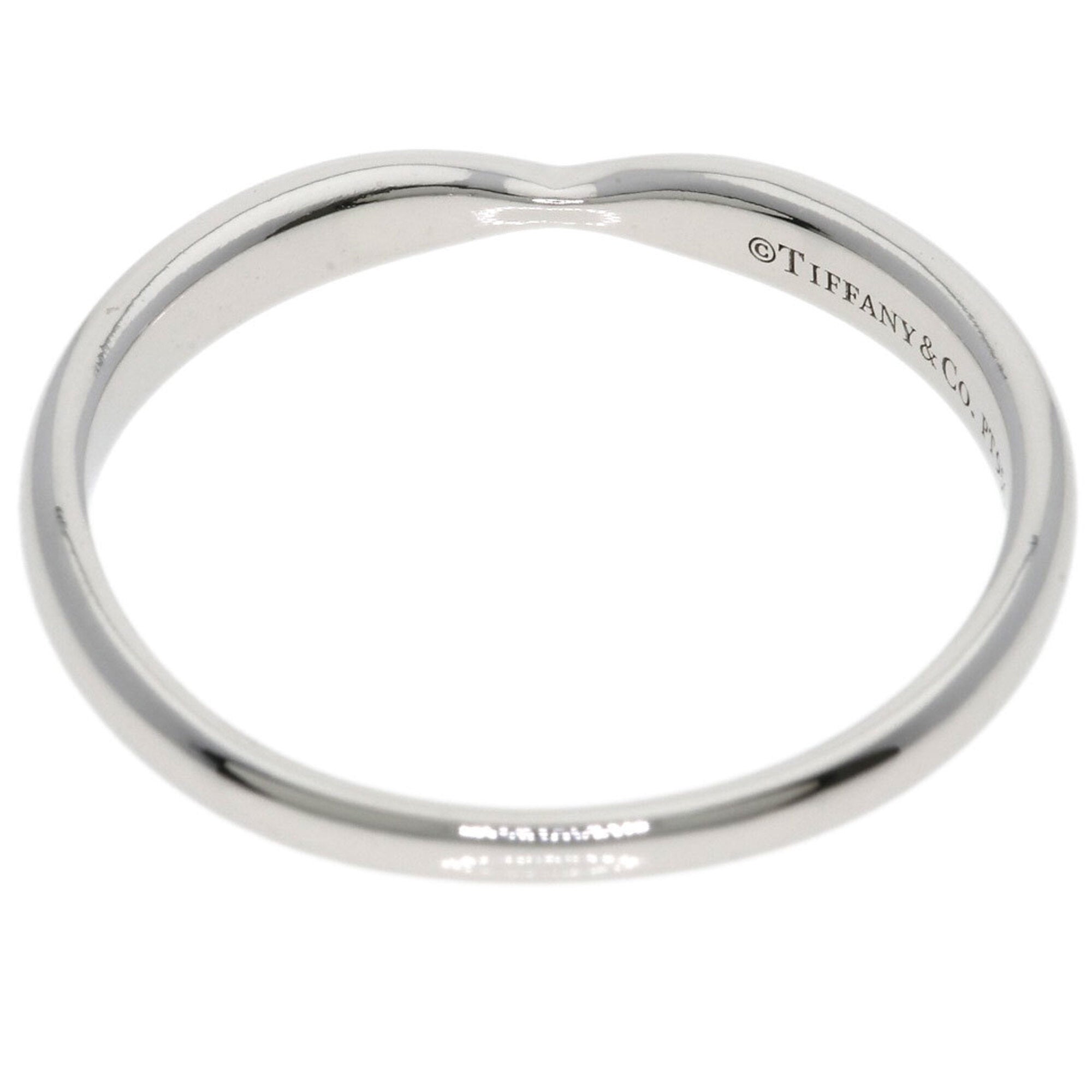 Tiffany Platinum 950 Band Ring (Pre-Owned)