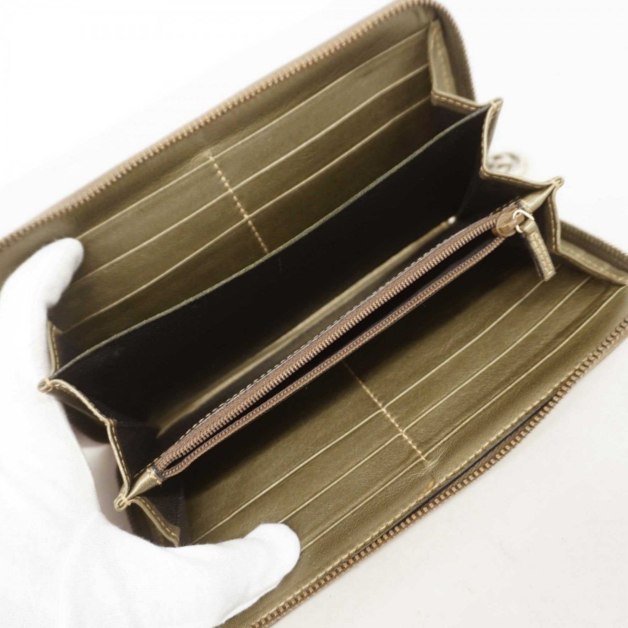 Gucci Pvc Long Wallet (Bi-Fold) (Pre-Owned)