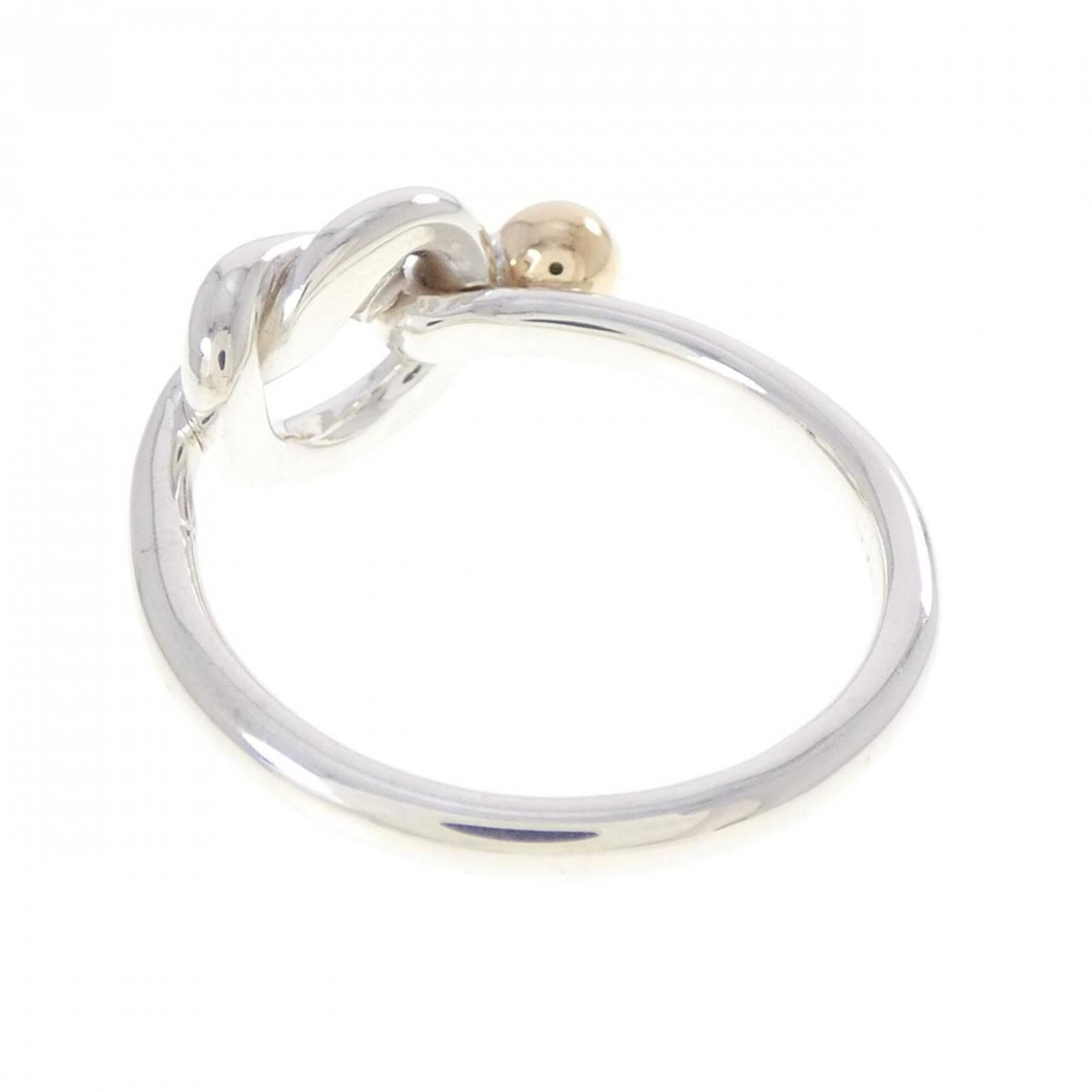 Tiffany Yellow Gold (18K) Silver 925 Band Ring (Pre-Owned)