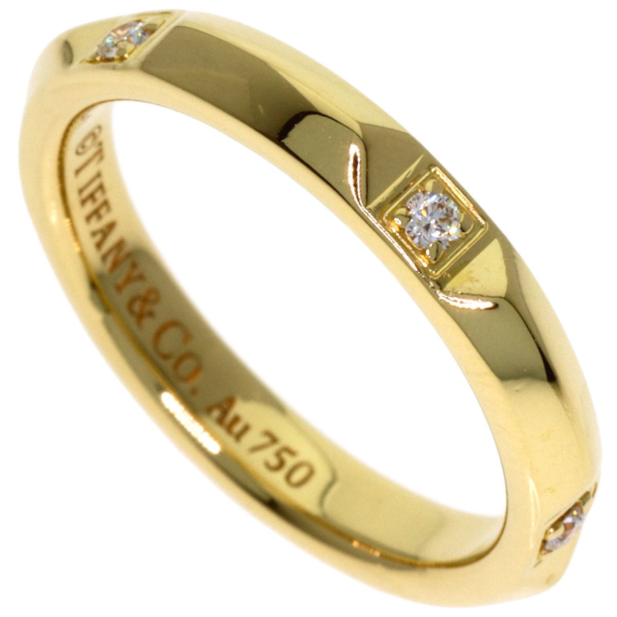 Tiffany Yellow Gold (18K) Band Ring (Pre-Owned)