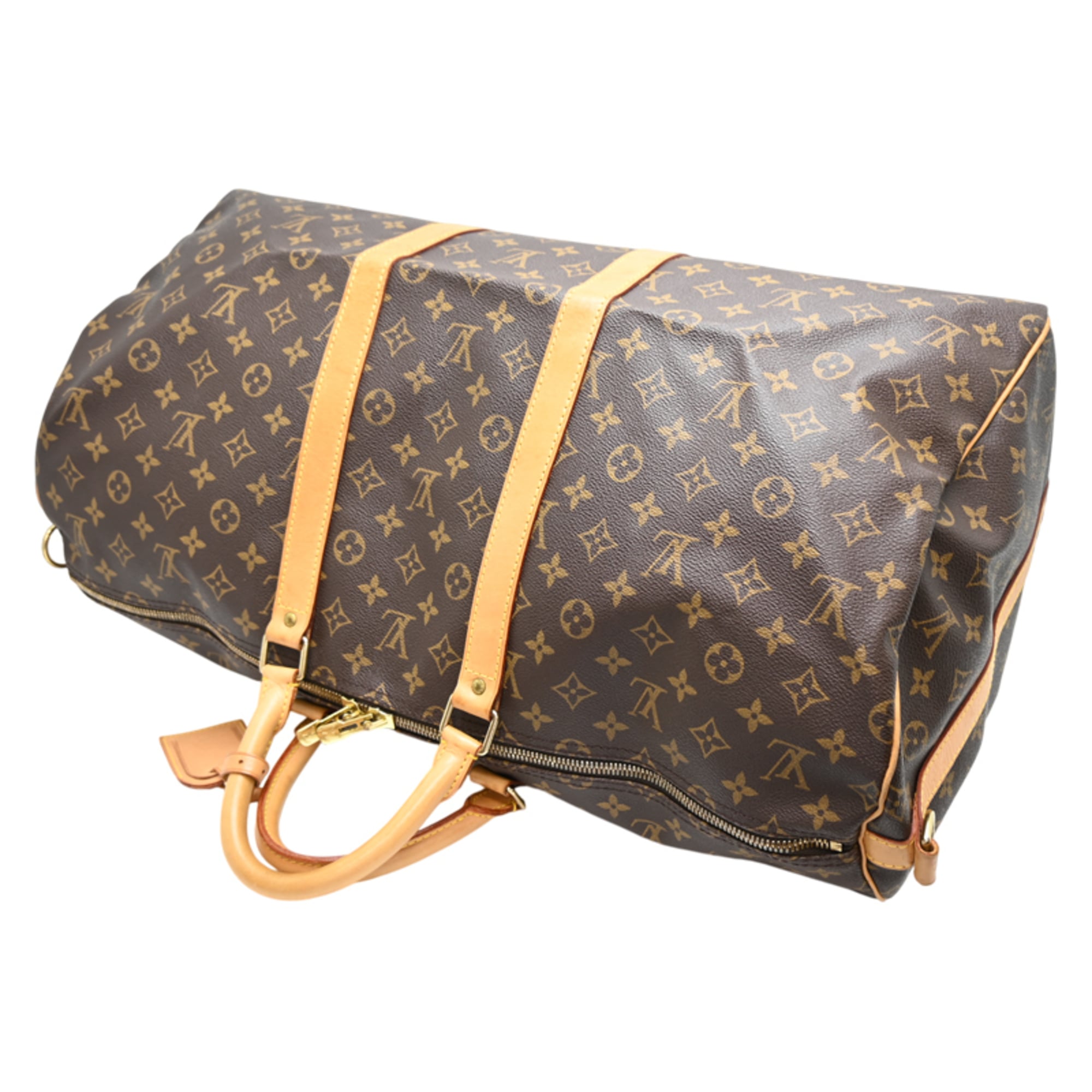 Louis Vuitton Brown Monogram Boston Bag (Pre-Owned)