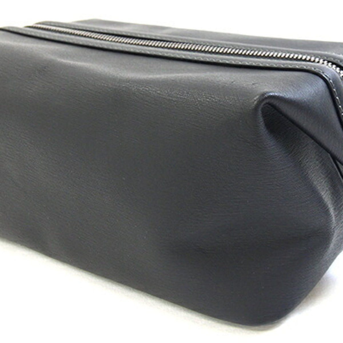 Dunhill Black Leather Pouch (Pre-Owned)