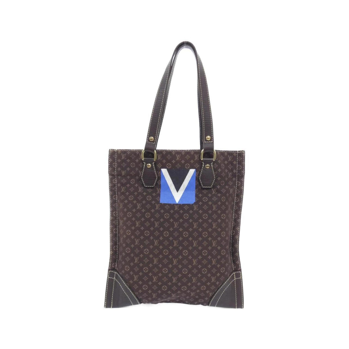 Louis Vuitton Ebene Canvas Handbag (Pre-Owned)