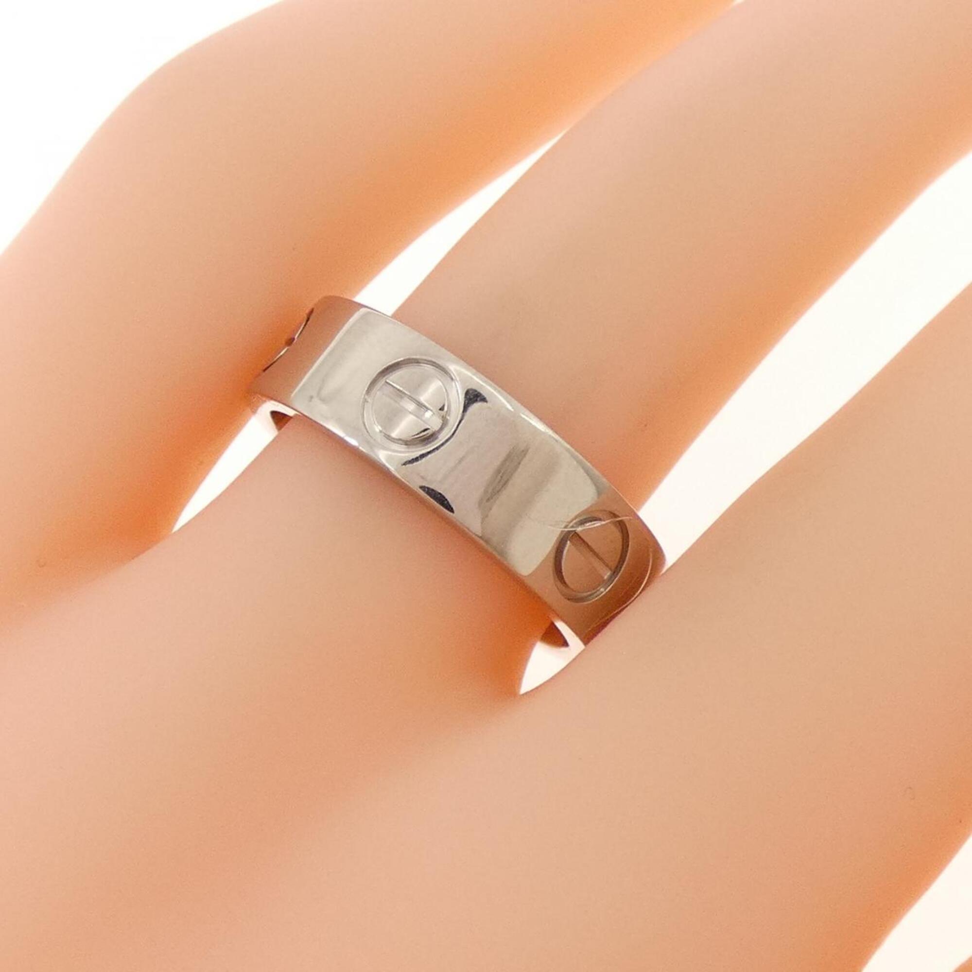Cartier Love White Gold (18K) Band Ring (Pre-Owned)