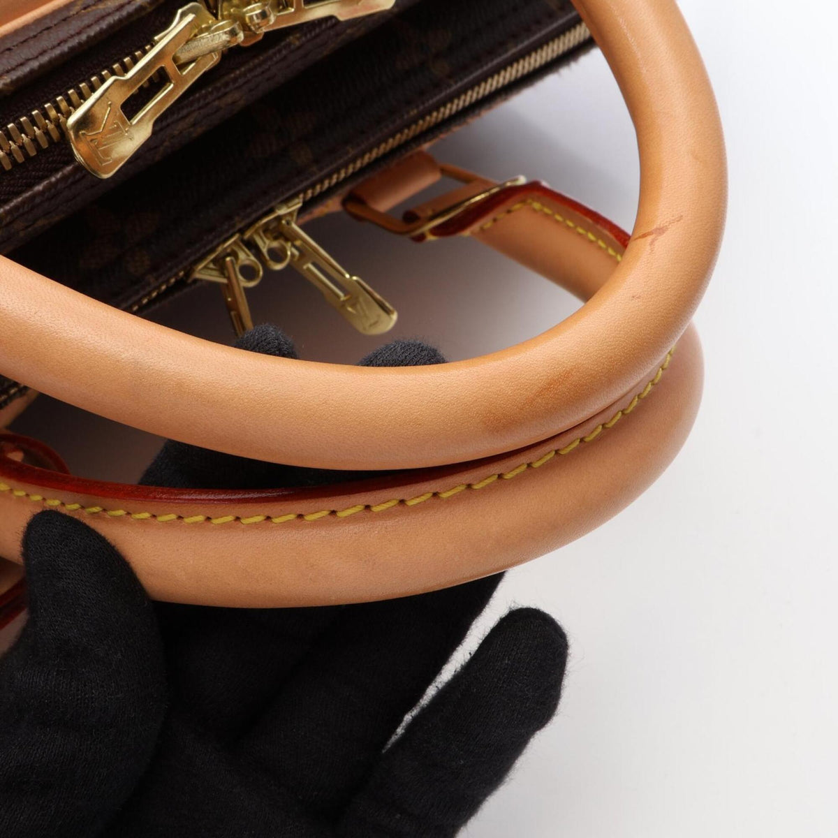 Louis Vuitton Brown Monogram Monogram Boston Bag Handbag (Pre-Owned)