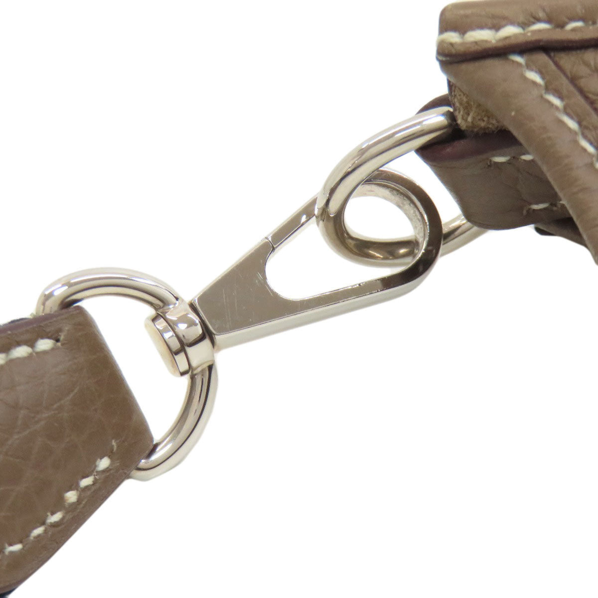 Hermes Etoupe Gray Shoulder Bag (Pre-Owned)
