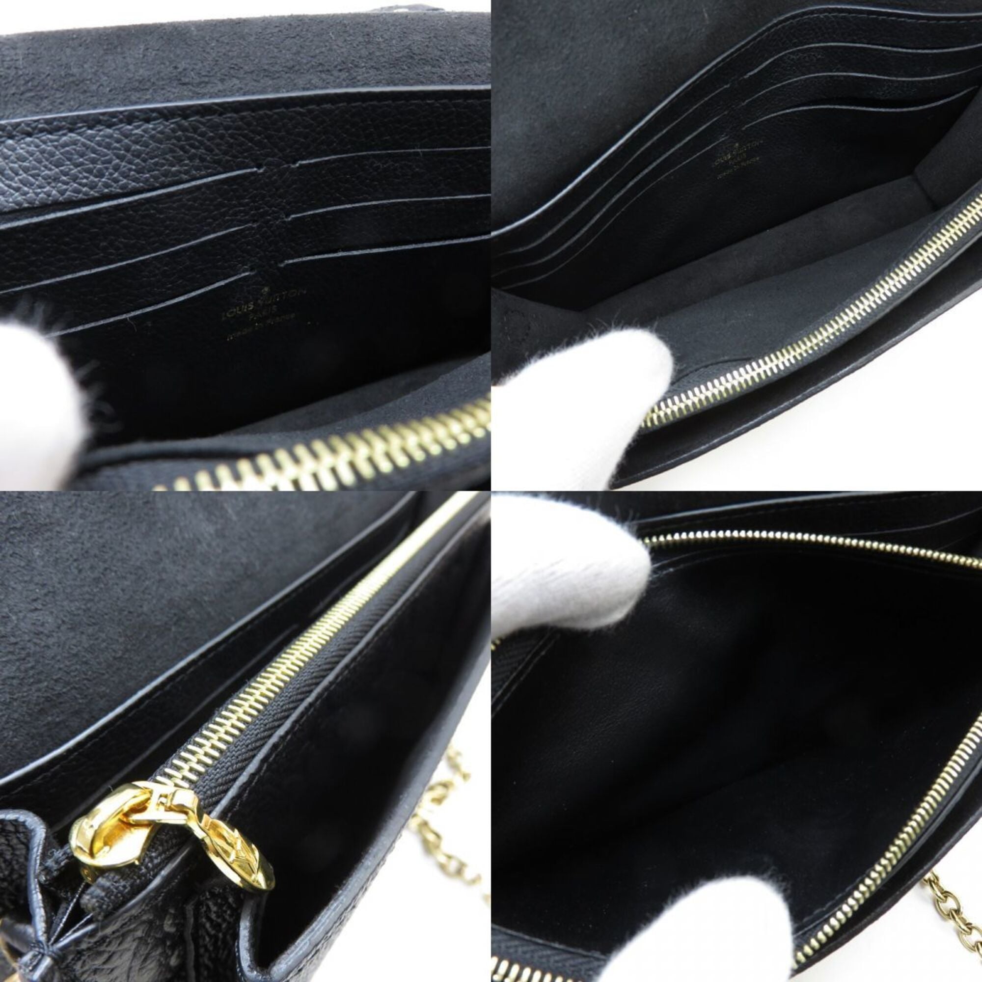 Louis Vuitton Noir Shoulder Bag (Pre-Owned)