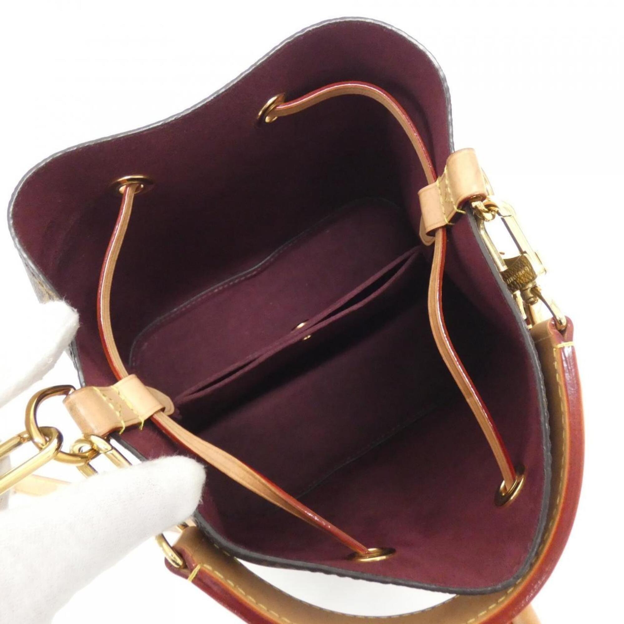 Louis Vuitton Brown Coated Canvas Shoulder Bag (Pre-Owned)