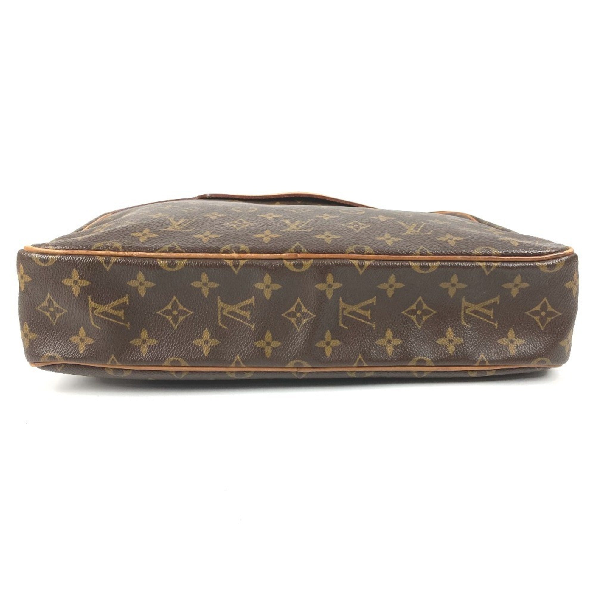 Louis Vuitton Brown Monogram Canvas Handbag Tote Bag (Pre-Owned)