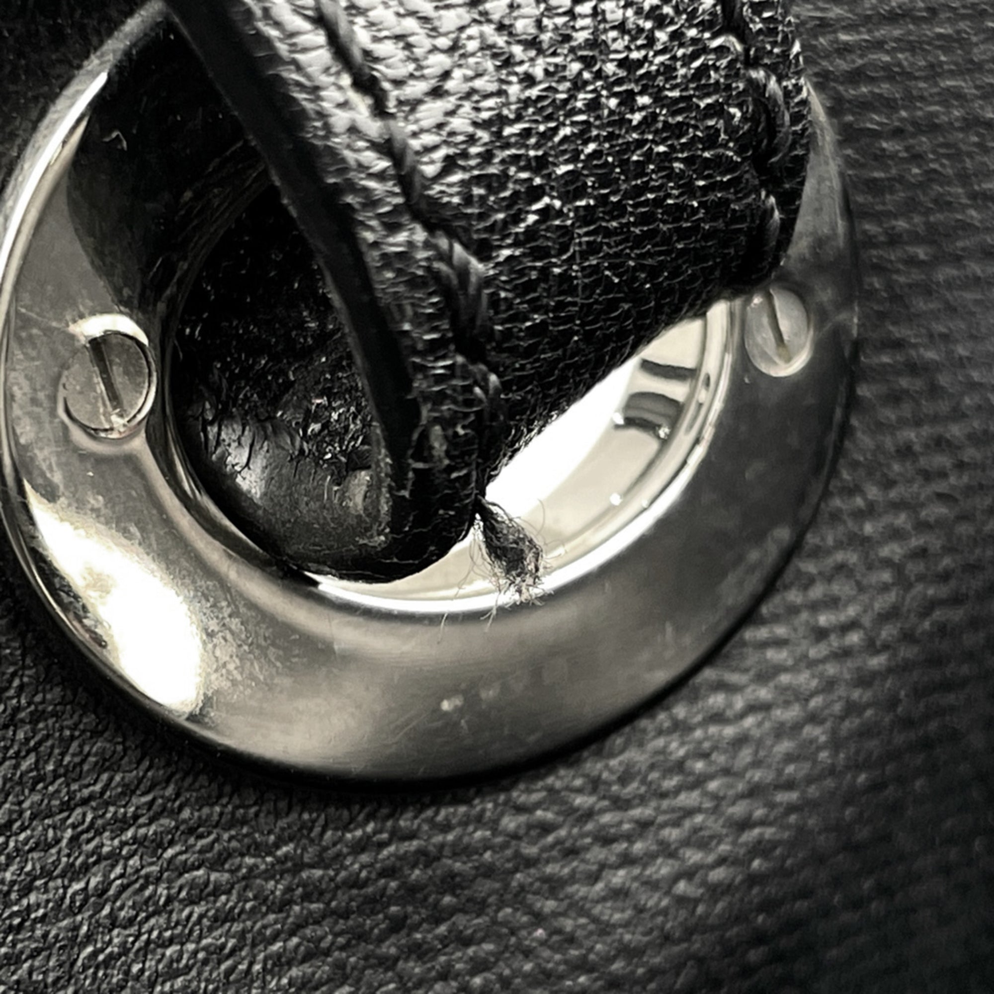 Chanel Black Coated Canvas Tote Bag (Pre-Owned)