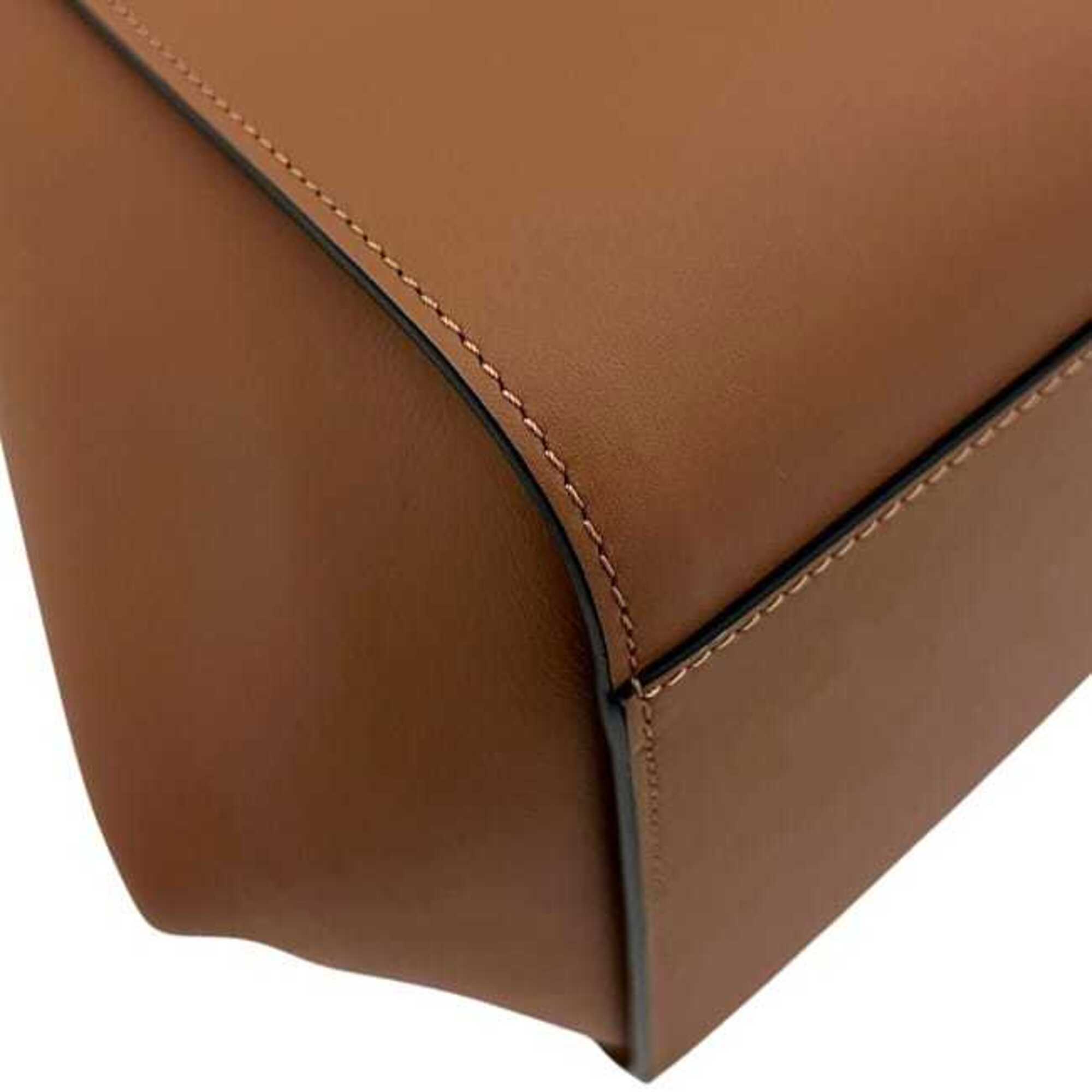 Loewe Hammock Brown Leather Shoulder Bag (Pre-Owned)