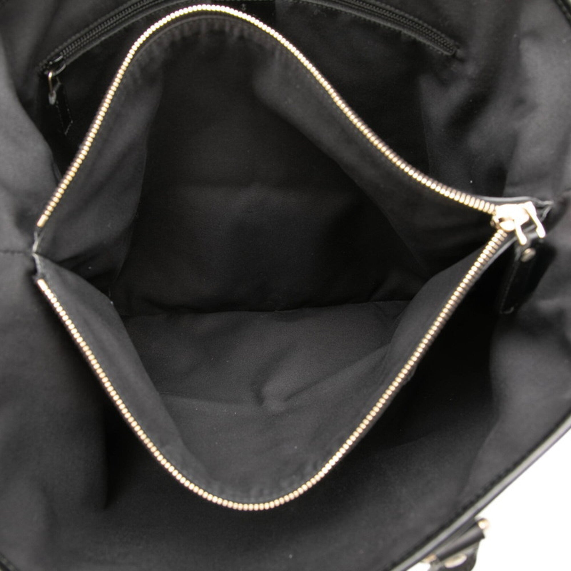 Gucci Black Pvc Leather Shoulder Bag Tote Bag (Pre-Owned)