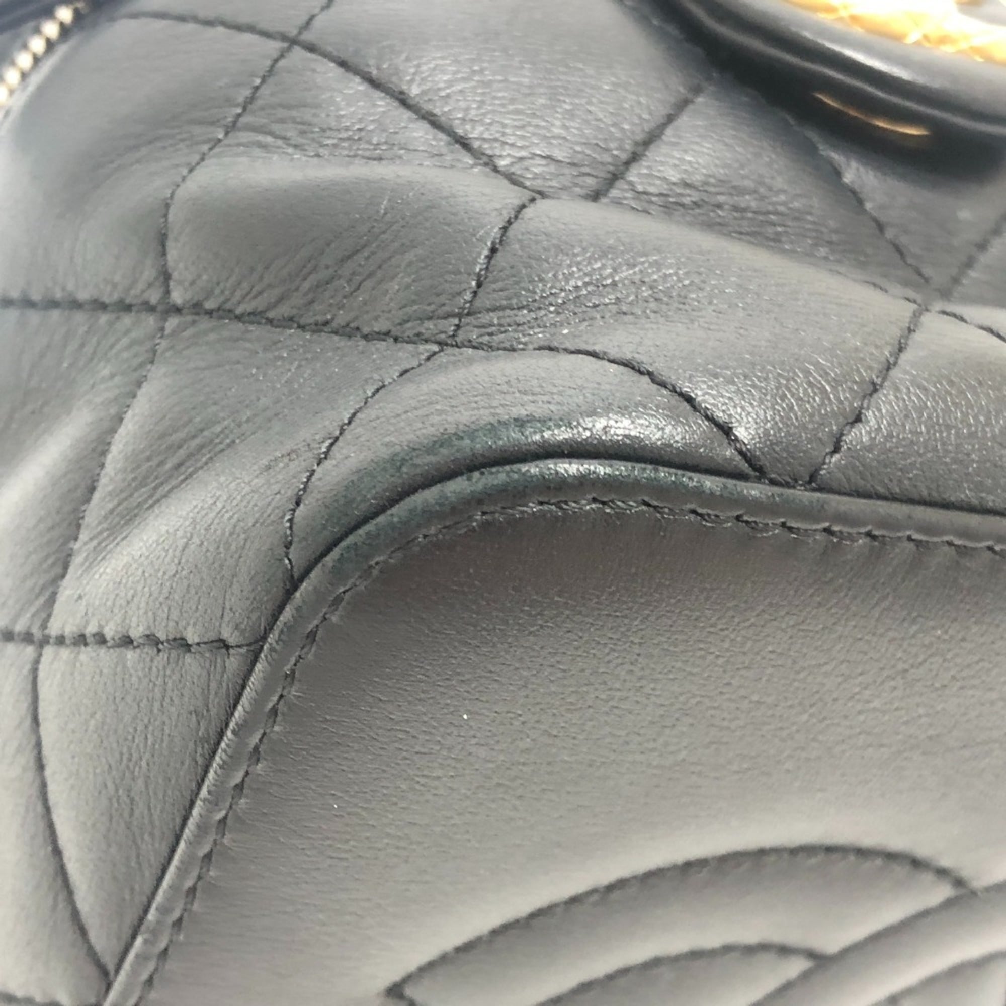 Chanel Black Shoulder Bag Vanity Bag (Pre-Owned)