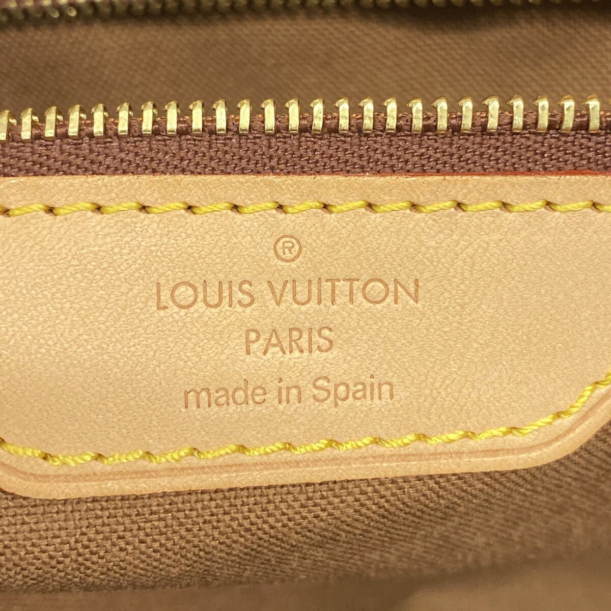 Louis Vuitton Brown Tote Bag (Pre-Owned)