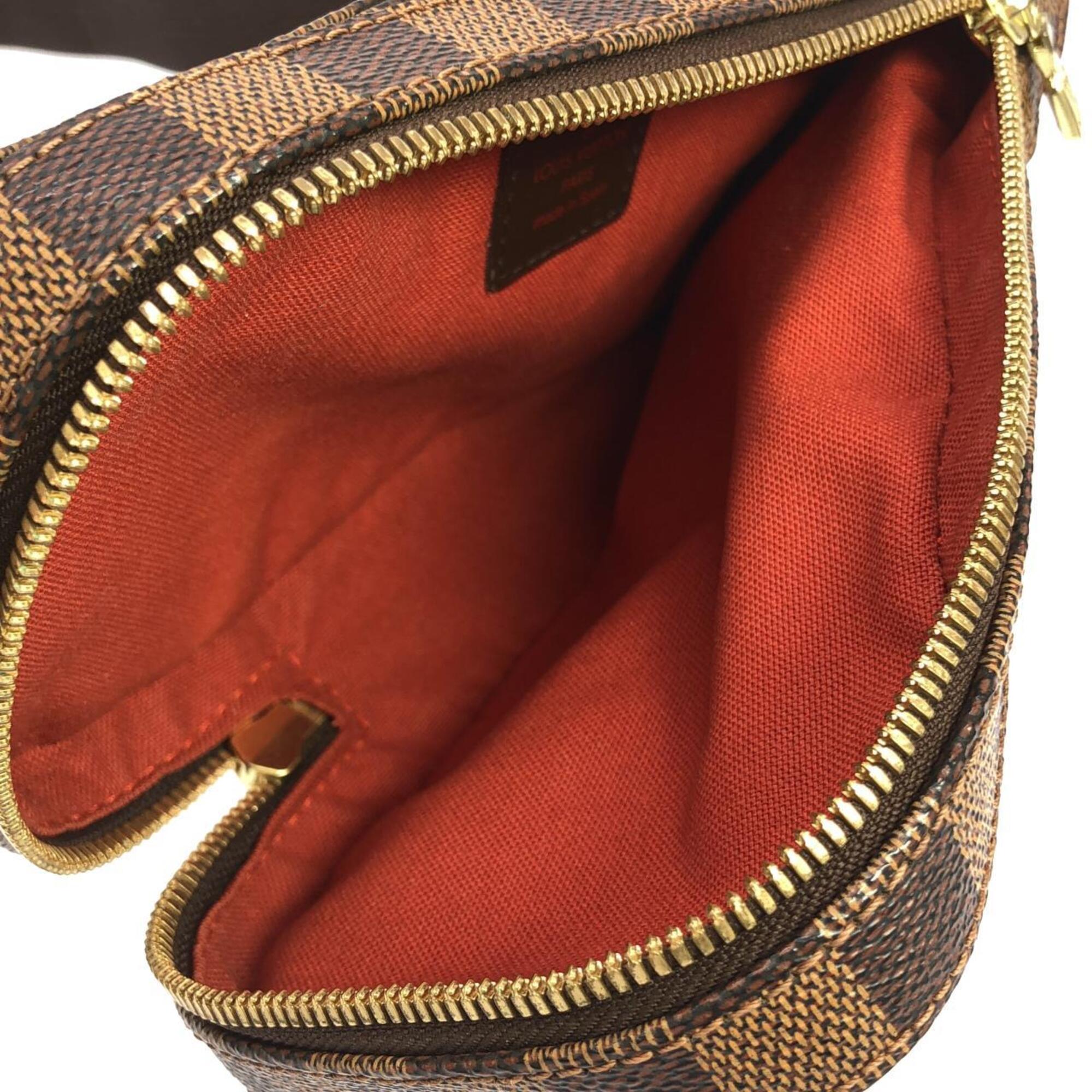 Louis Vuitton Damier Canvas Ebene Coated Canvas Shoulder Bag (Pre-Owned)