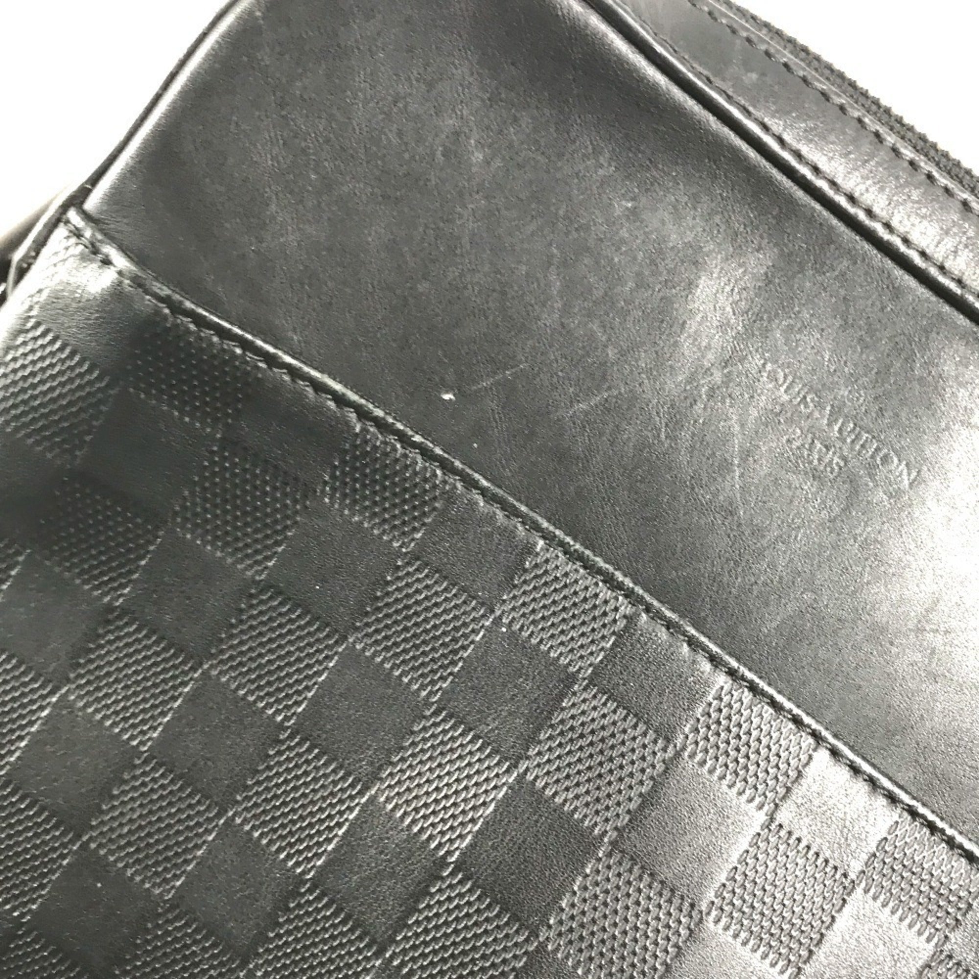 Louis Vuitton Black Damier Infini Pochette Shoulder Bag (Pre-Owned)
