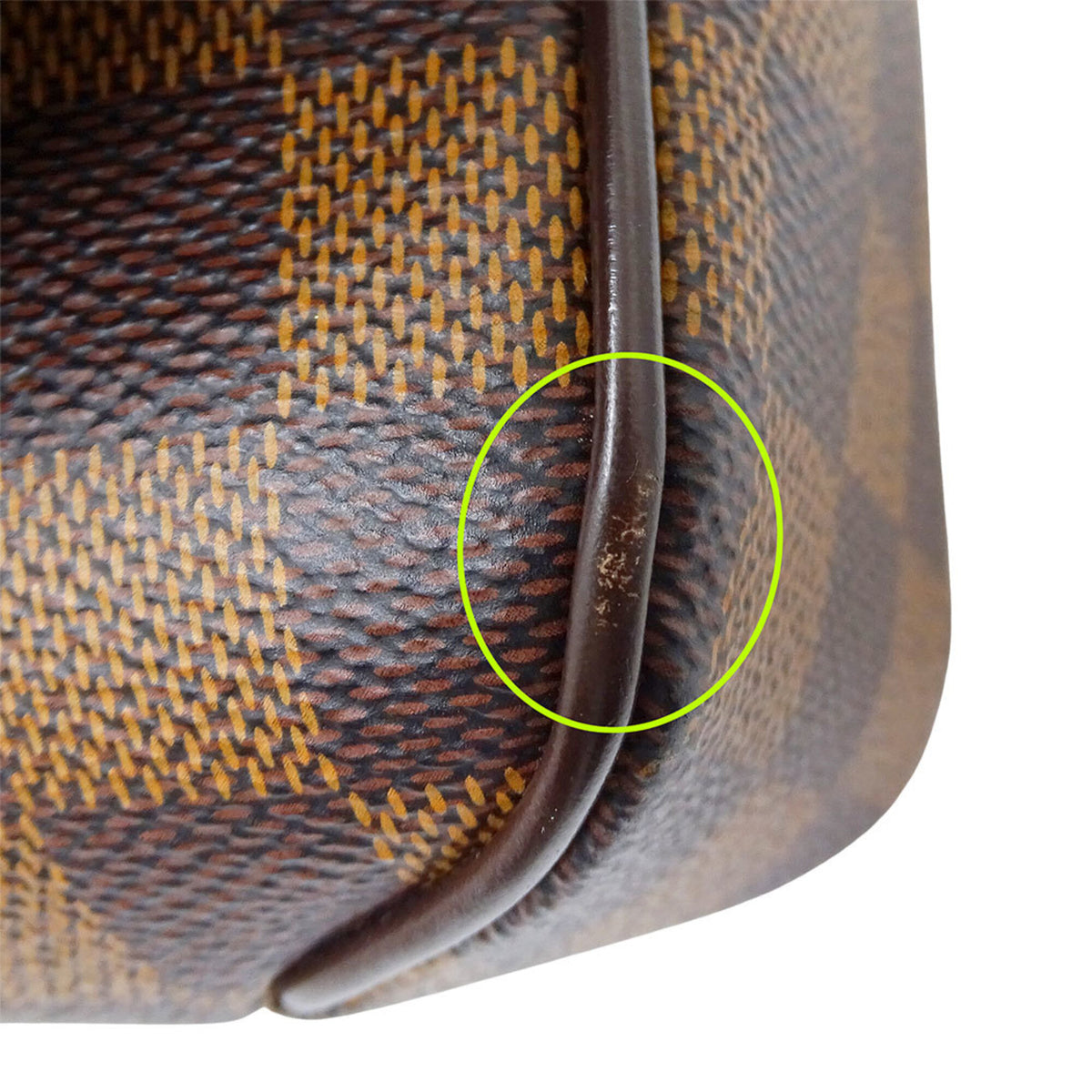 Louis Vuitton Damier Brown Damier Canvas Shoulder Bag (Pre-Owned)