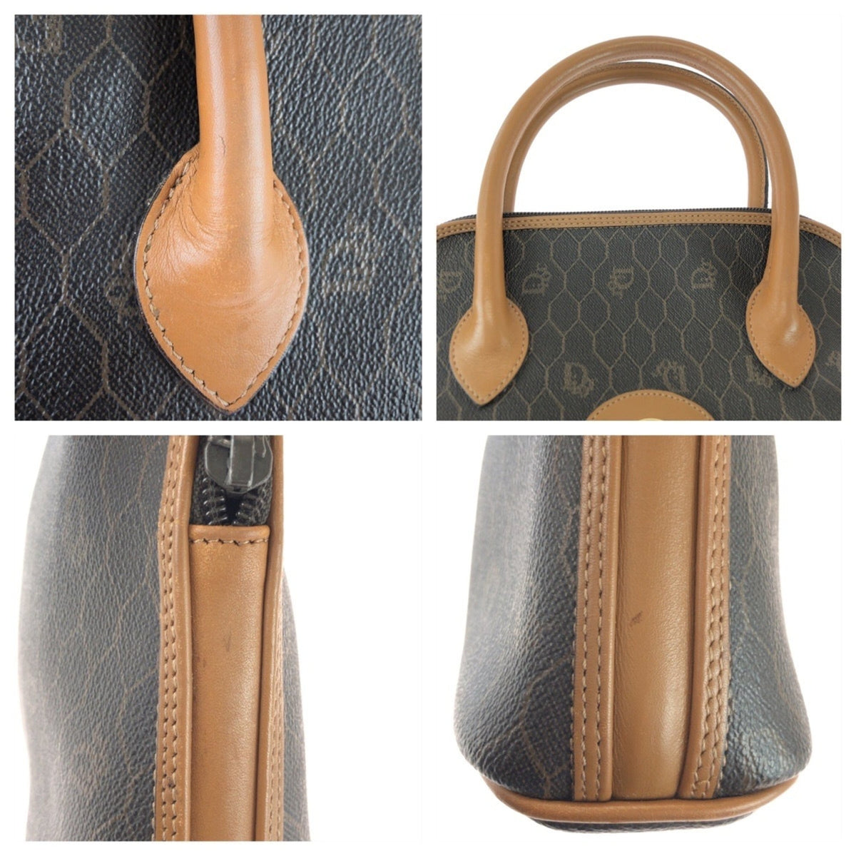 Christian Dior Brown Pvc Handbag (Pre-Owned)