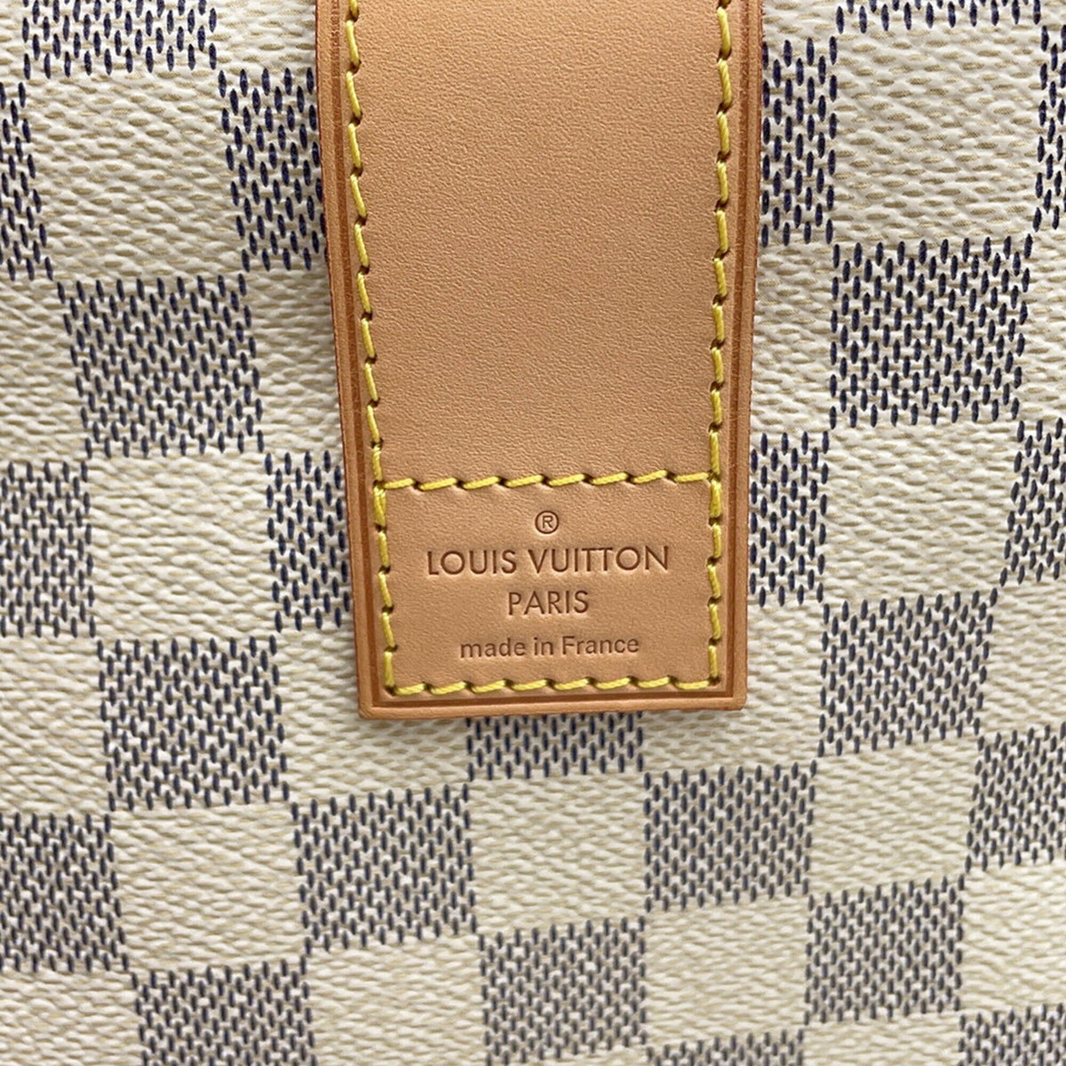Louis Vuitton Beige Damier Azur Handbag Shoulder Bag (Pre-Owned)