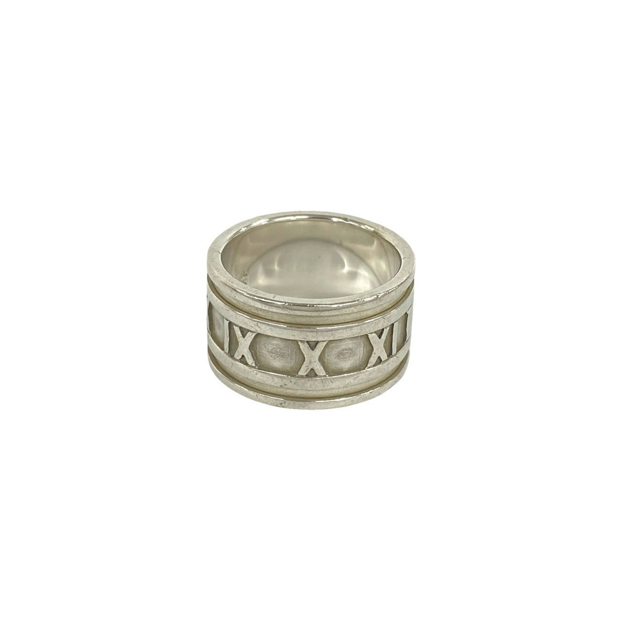 Tiffany Silver Silver 925 Band Ring (Pre-Owned)