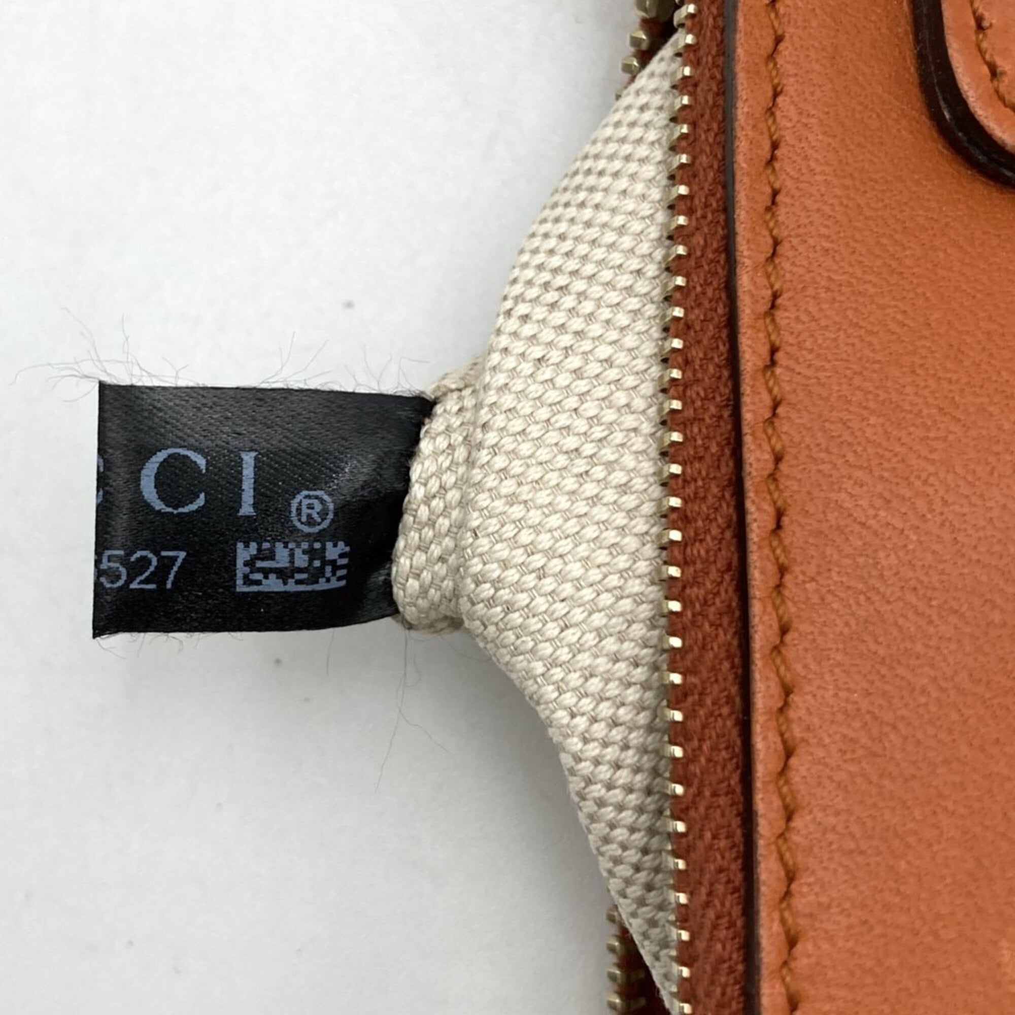 Gucci Brown Canvas Leather Tote Bag (Pre-Owned)