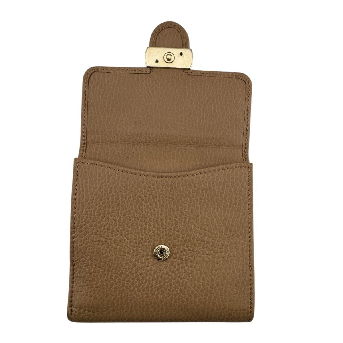 Gucci Beige Leather Wallet (Bi-Fold) (Pre-Owned)