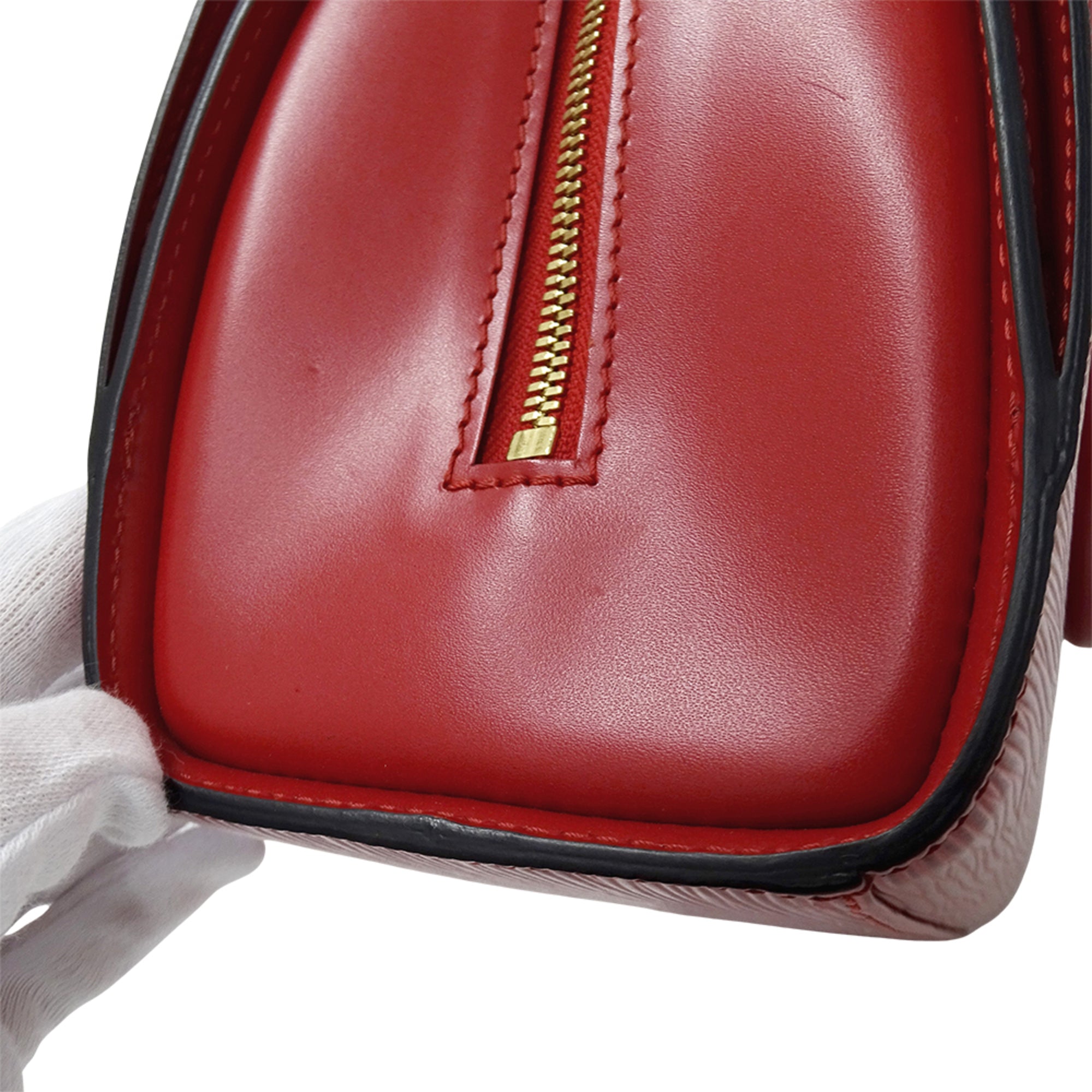 Louis Vuitton Castilian Red Epi Leather Handbag (Pre-Owned)