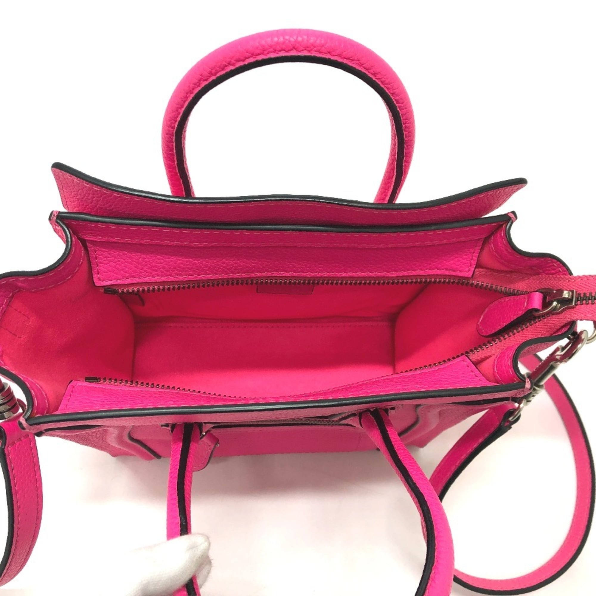 Celine Pink Leather Handbag (Pre-Owned)