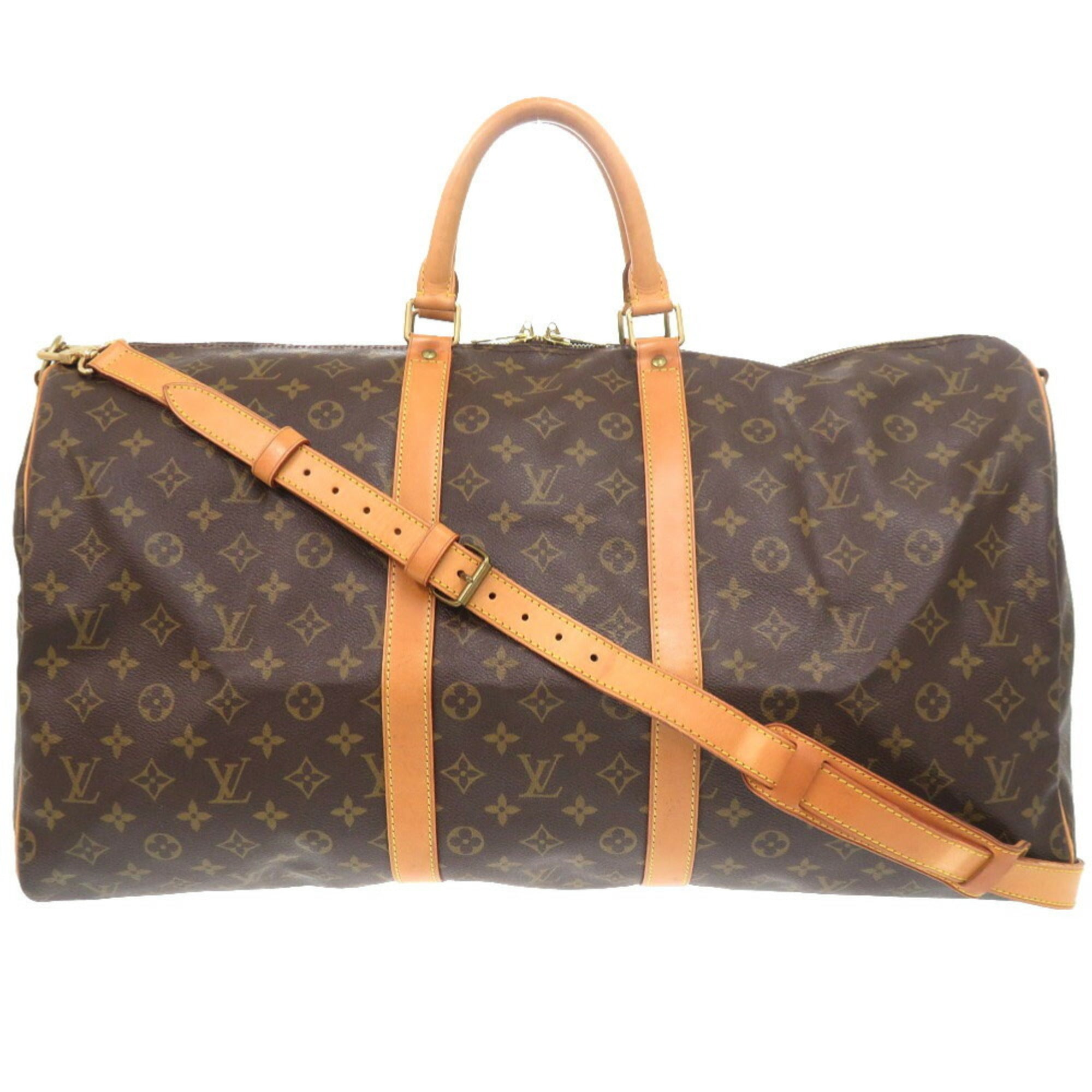 Louis Vuitton Monogram Brown Monogram Boston Bag (Pre-Owned)