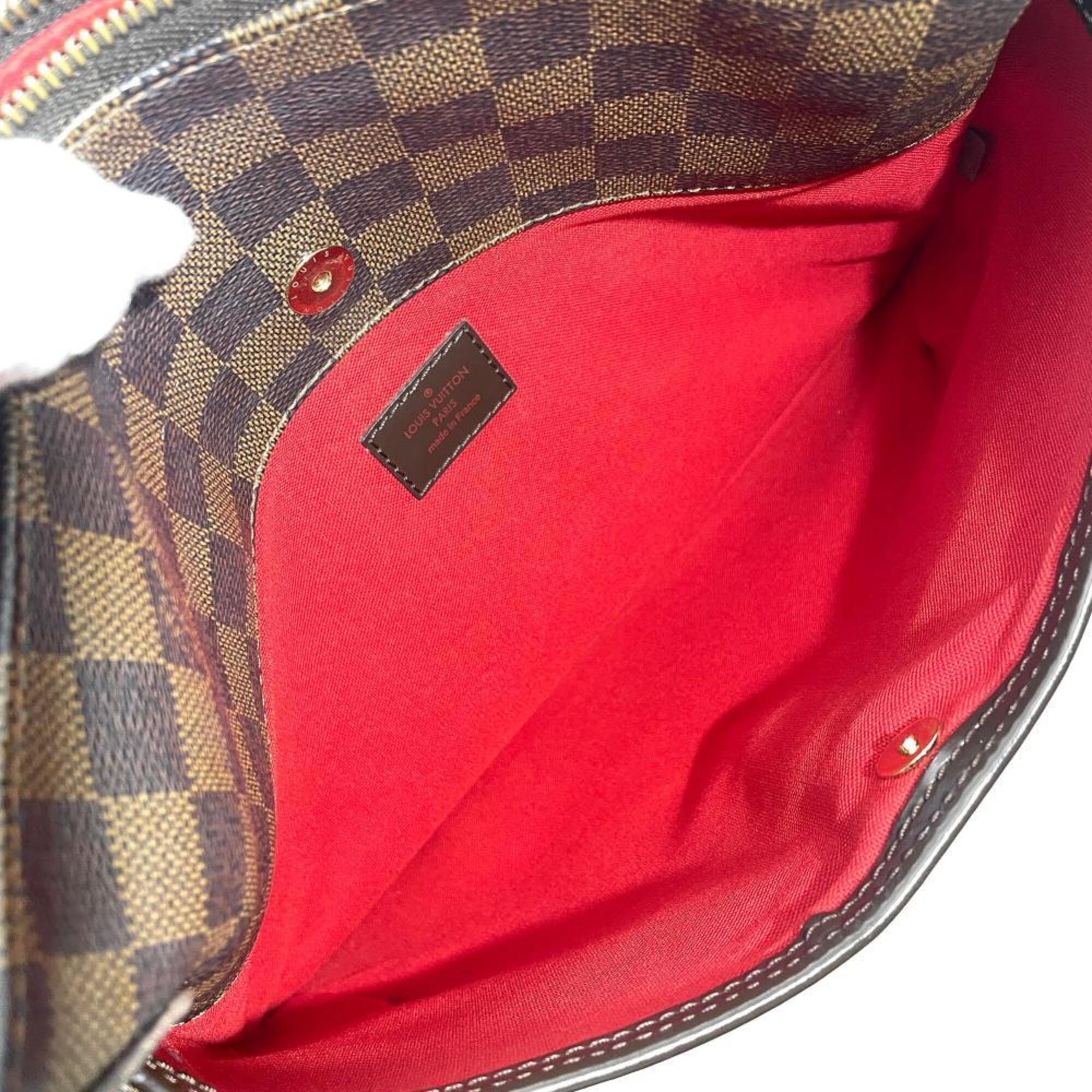 Louis Vuitton Brown Damier Canvas Shoulder Bag (Pre-Owned)
