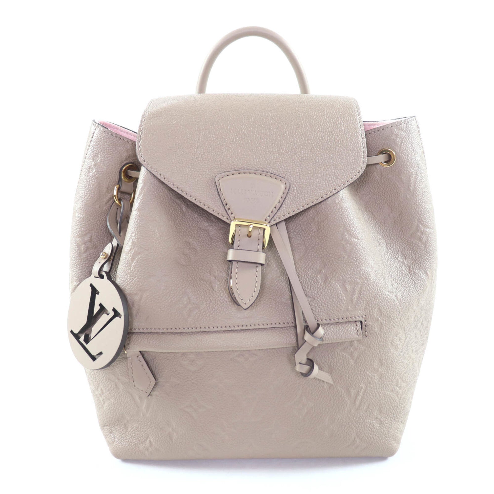 Louis Vuitton Gray Beige Monogram Empreinte Backpack (Pre-Owned)