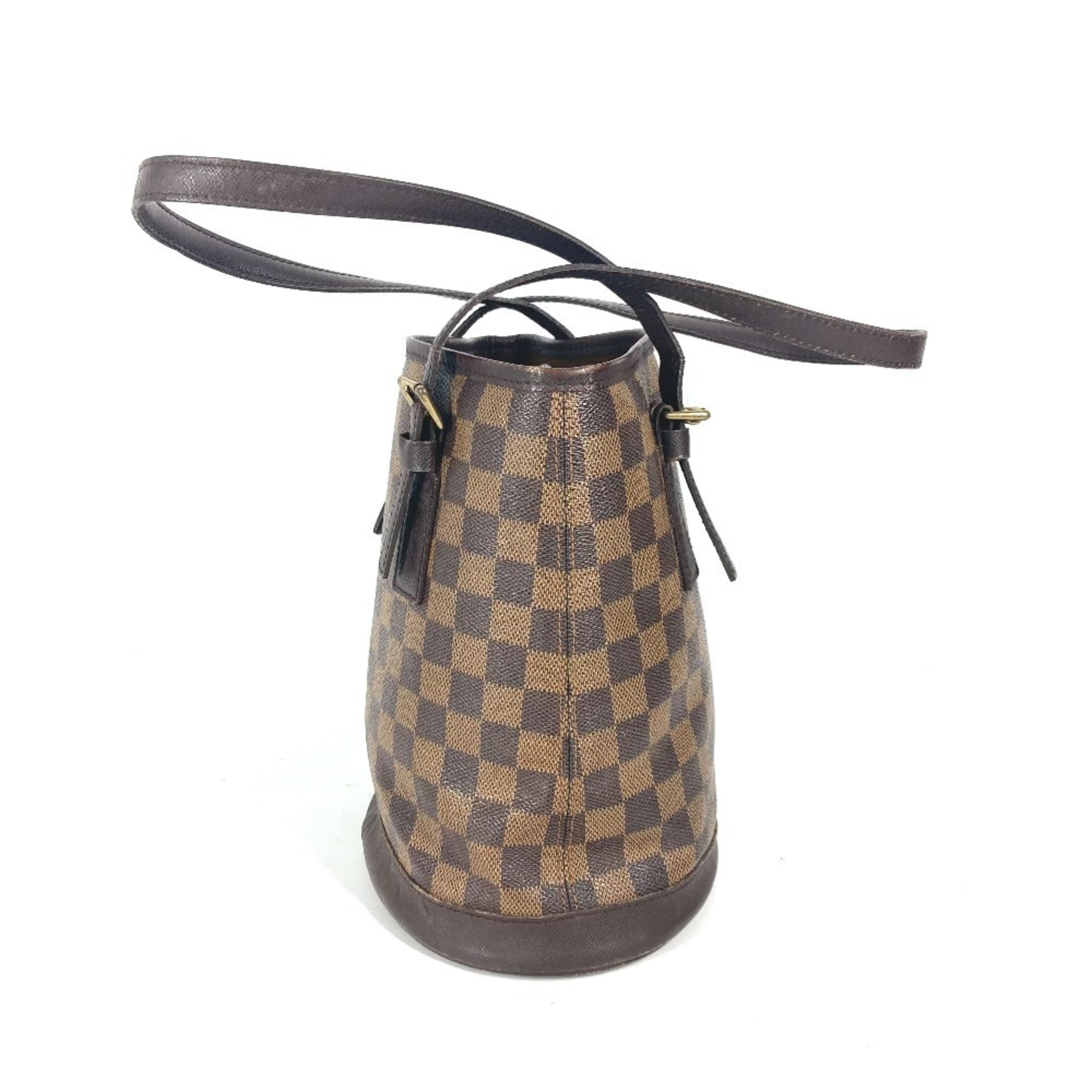 Louis Vuitton Brown Damier Canvas Ebene Damier Canvas Shoulder Bag Tote Bag (Pre-Owned)