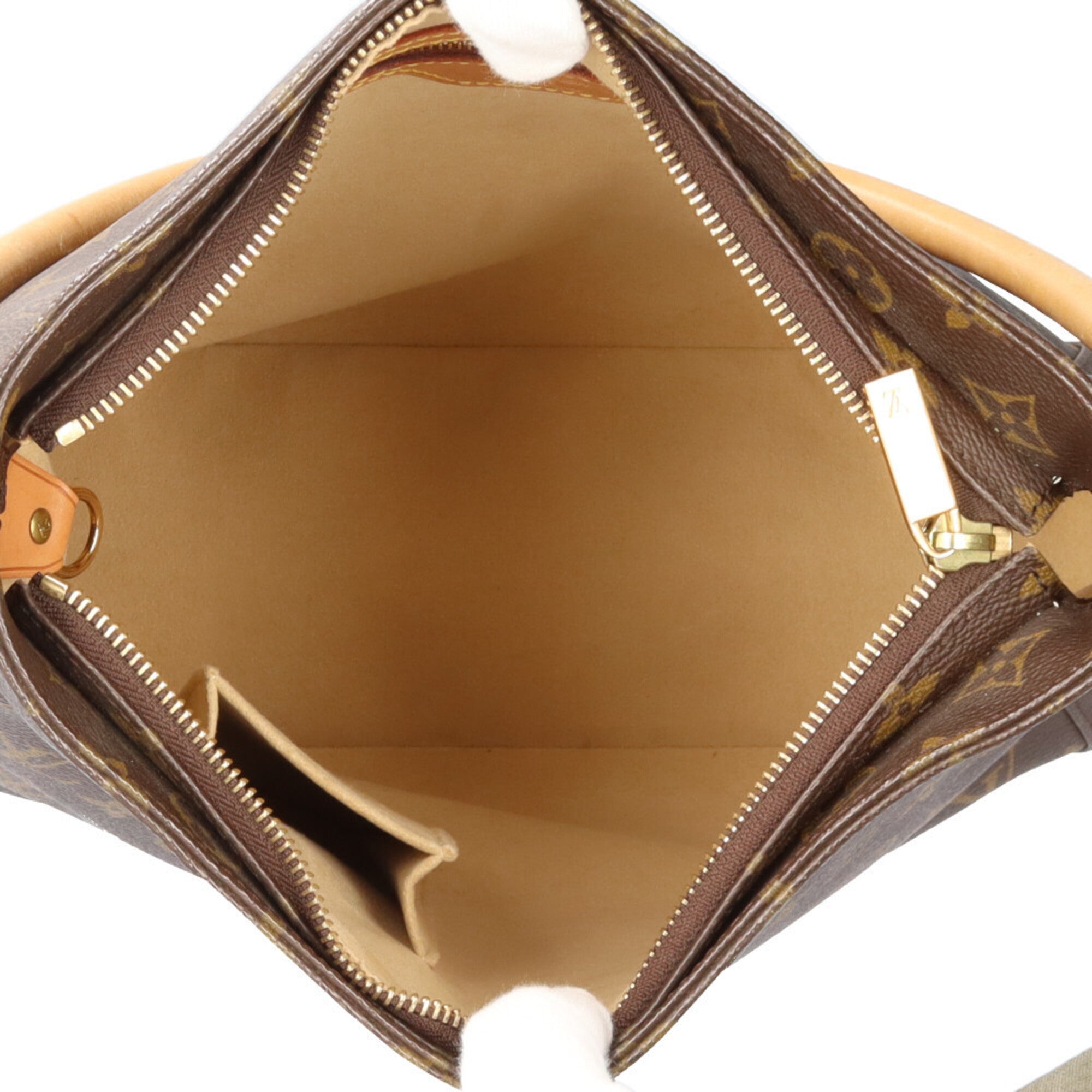 Louis Vuitton Brown Monogram Shoulder Bag (Pre-Owned)