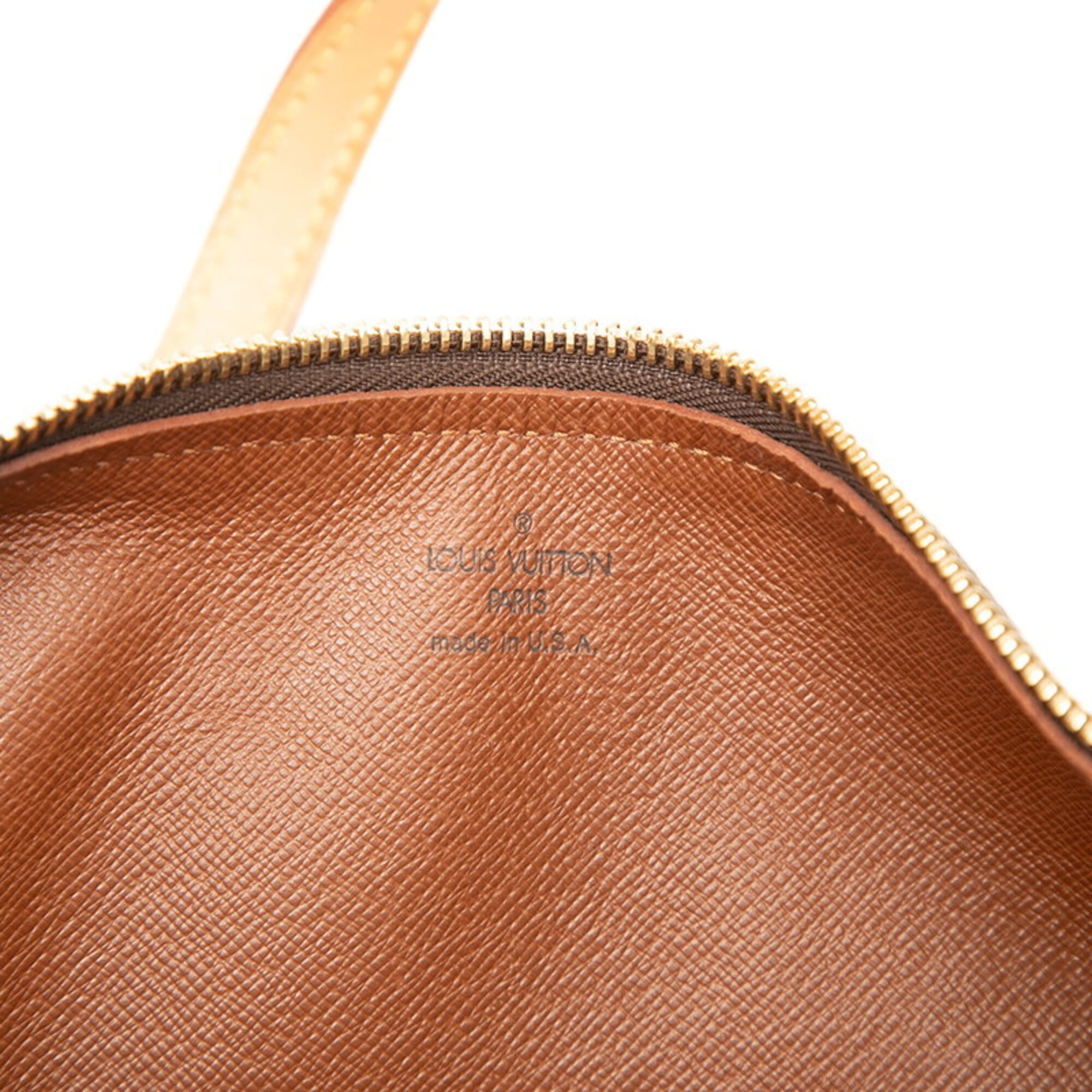 Louis Vuitton Brown Pvc Leather Handbag (Pre-Owned)