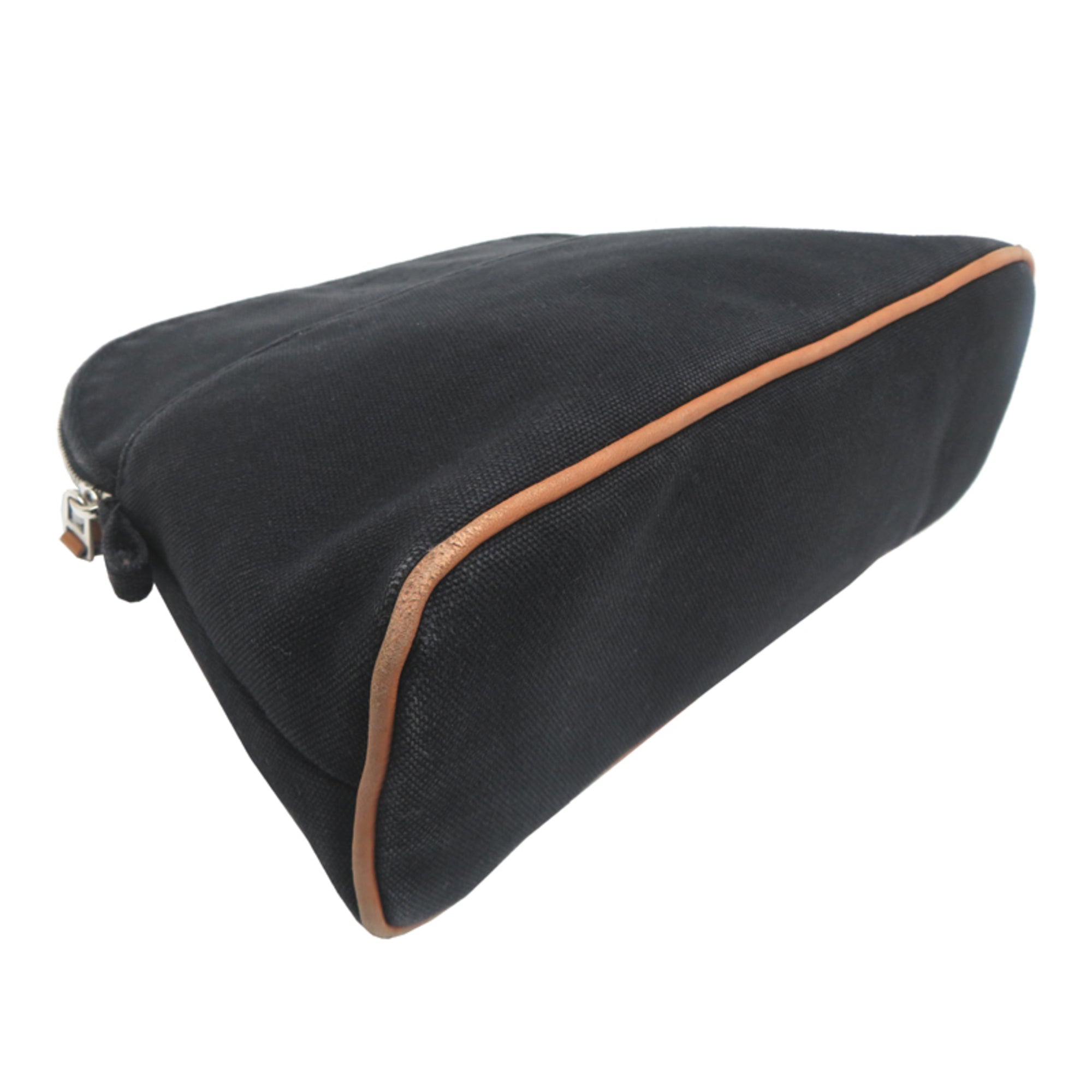 Hermes Black Cotton Pouch (Pre-Owned)