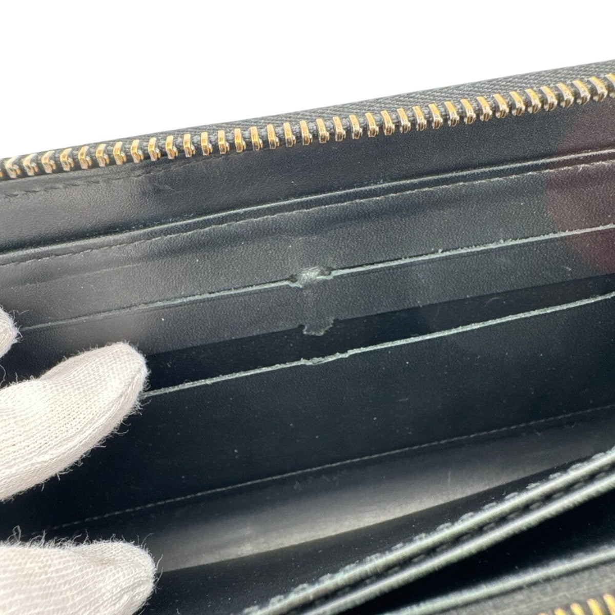 Louis Vuitton Black Vernis Long Wallet (Bi-Fold) (Pre-Owned)