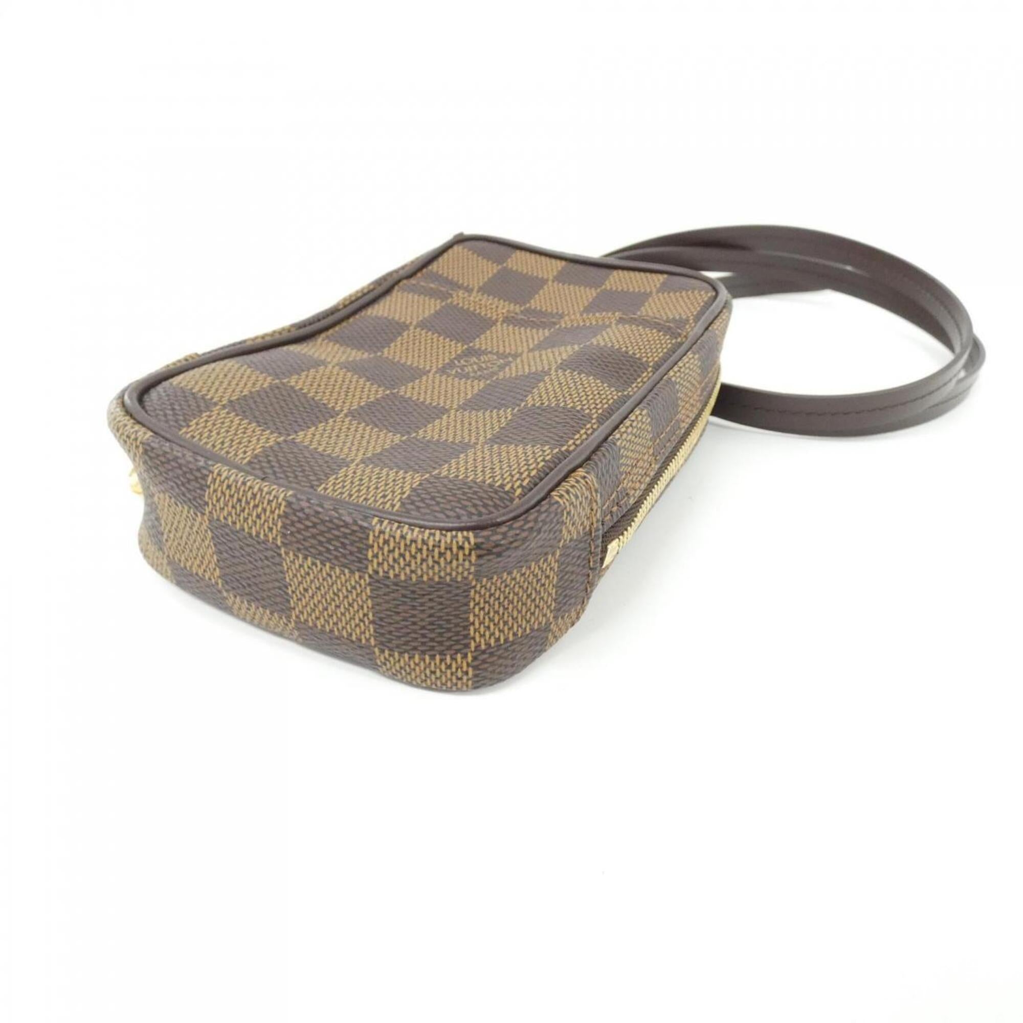 Louis Vuitton Ebene Coated Canvas Pouch (Pre-Owned)